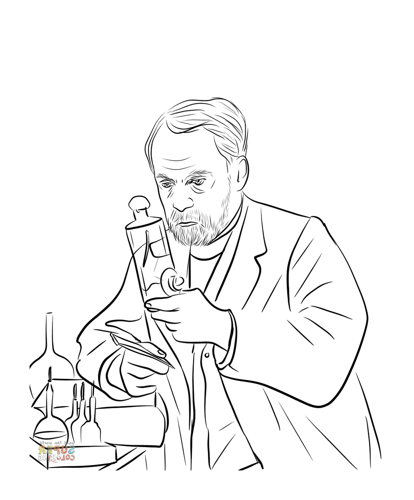   Louis Pasteur, inventeur célèbre 