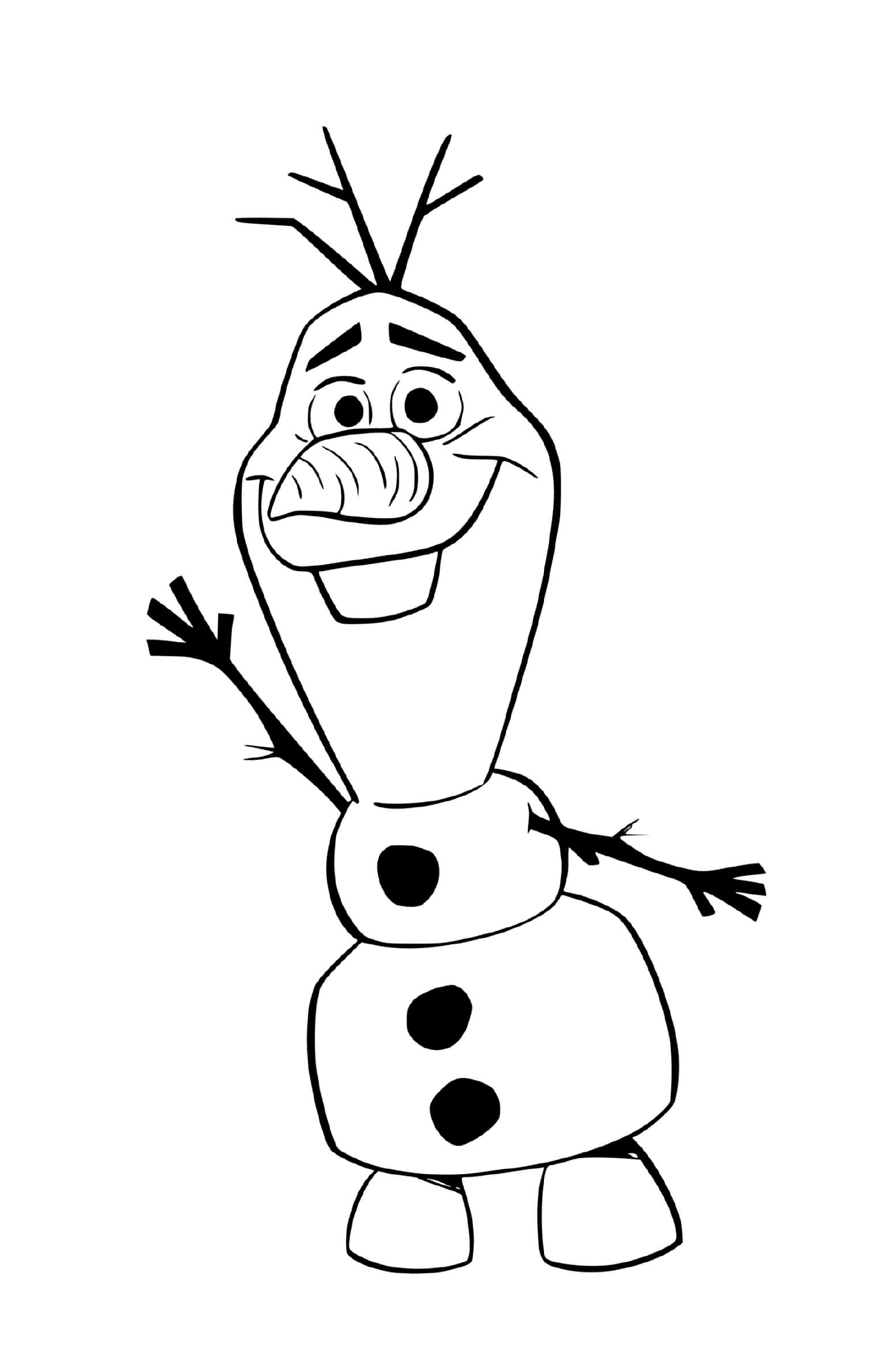   Olaf au royaume d'Arendelle 