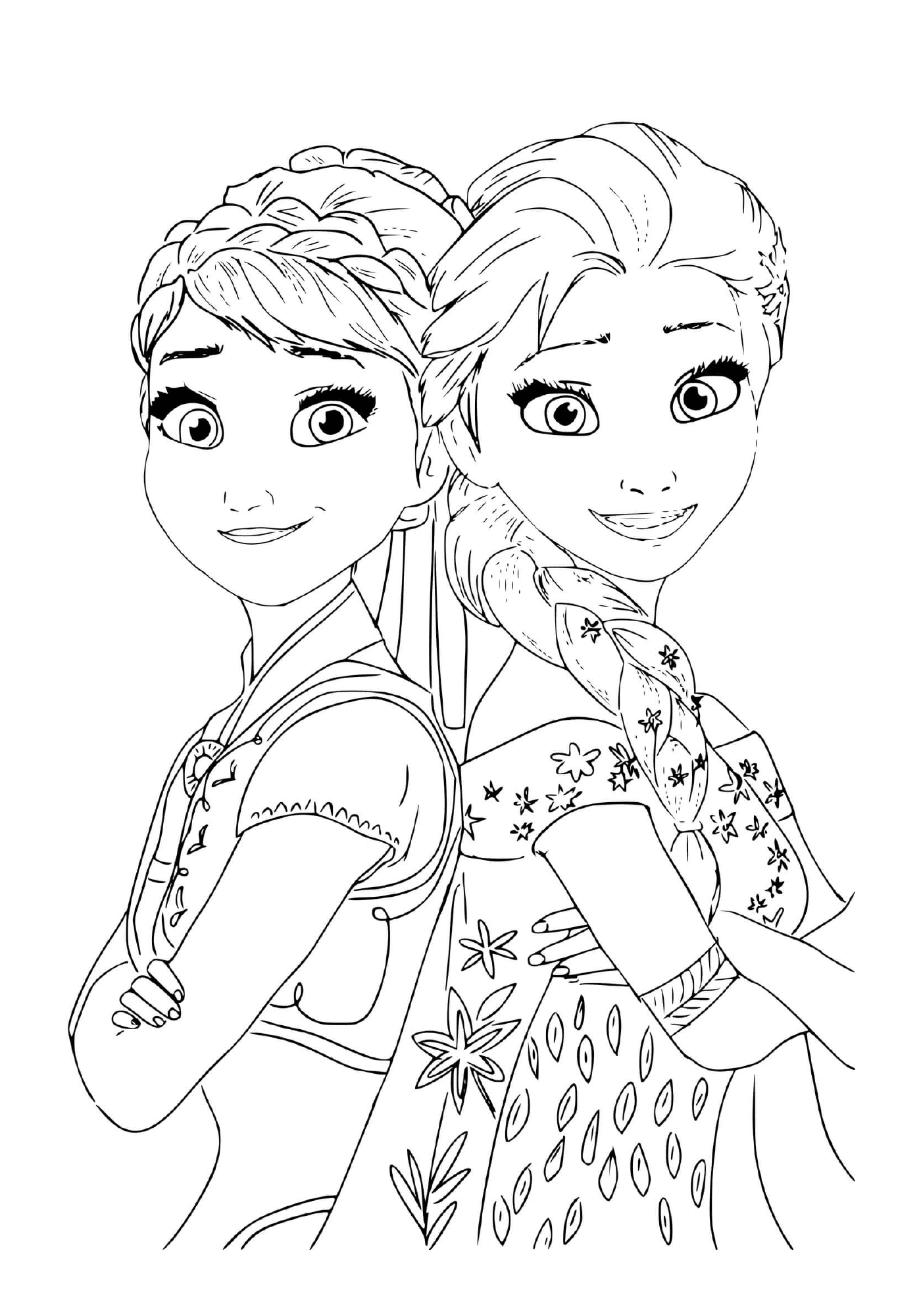   Elsa et Anna, princesses 