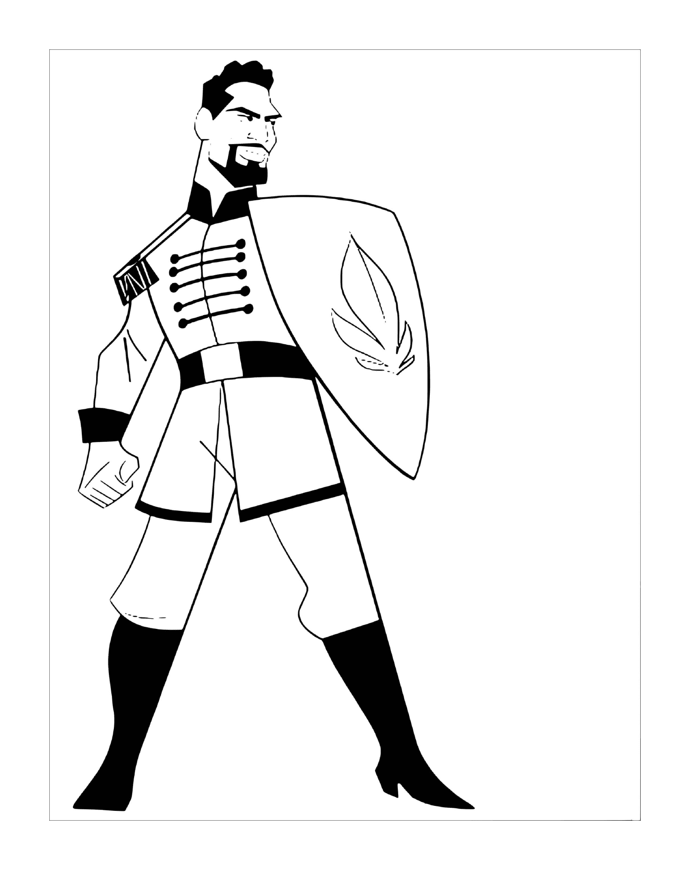   Lieutenant Mattias, héroïque 