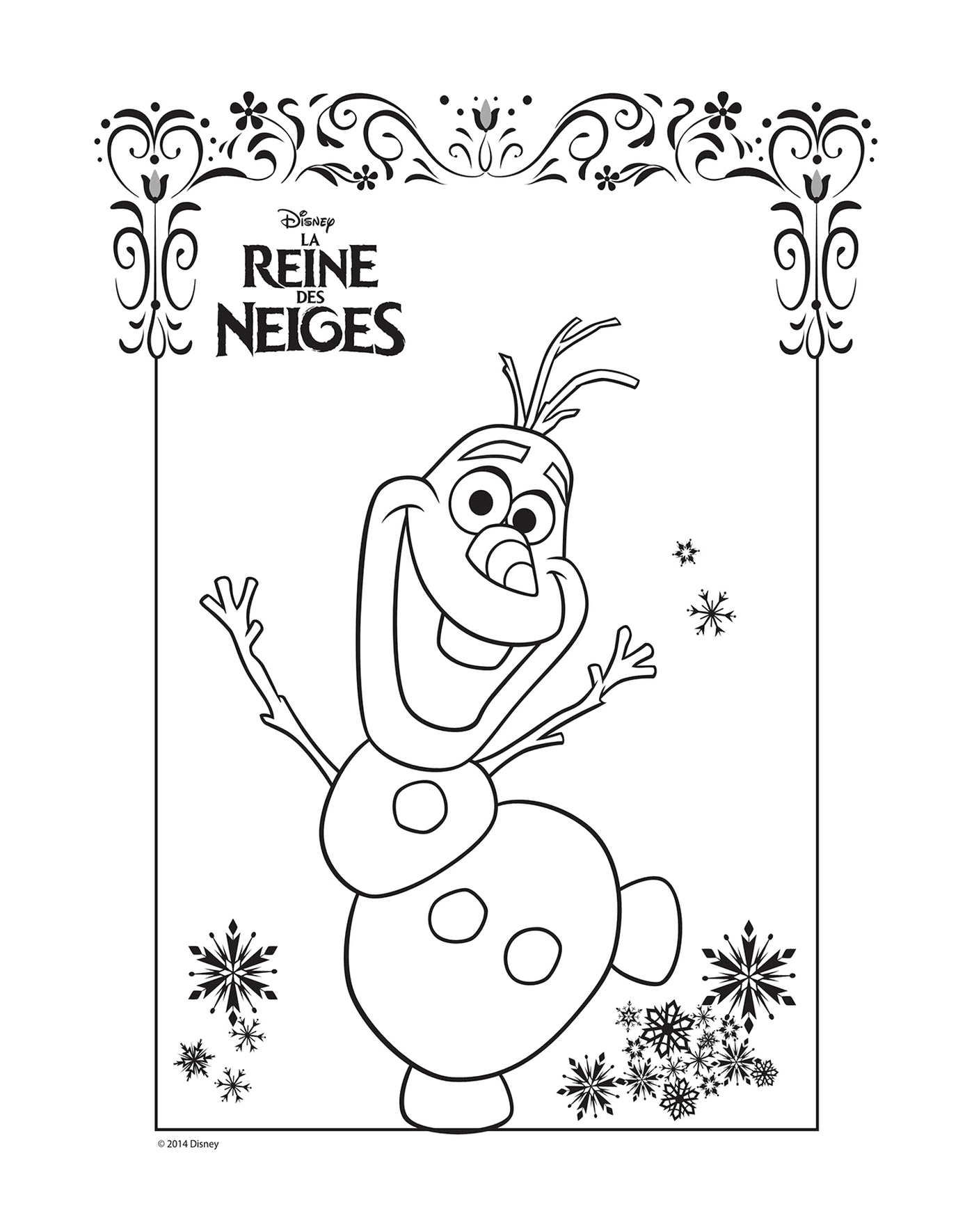   Olaf, La Reine des Neiges 