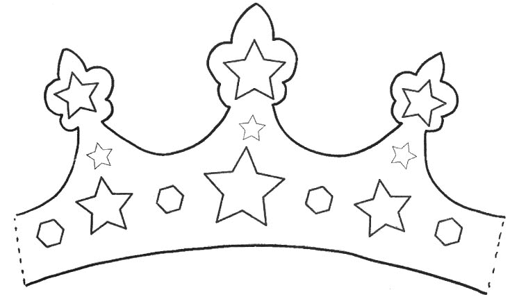   Coloriage d'une couronne 