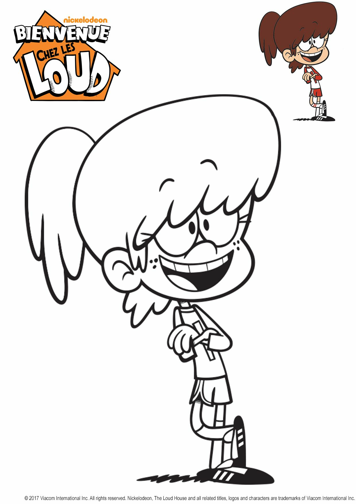   Gulli Lynn de Bienvenue chez les Loud, une fille de dessin animé 