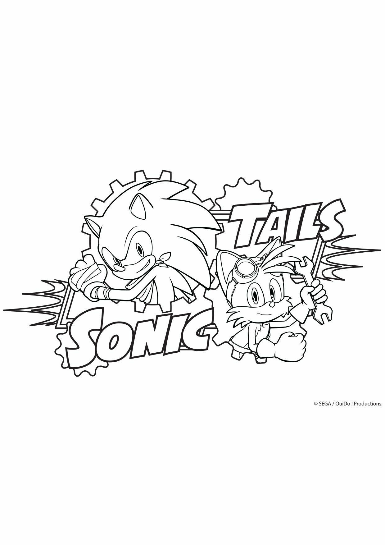   Tails et Sonic, l'équipe inséparable 