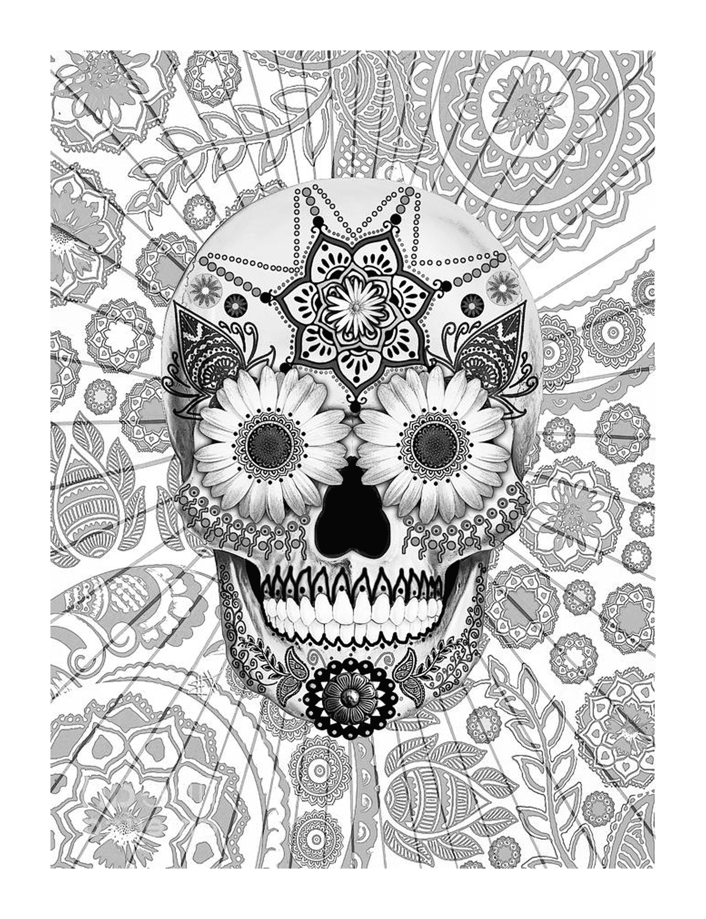   crâne effrayant par Christopher Beikmann 