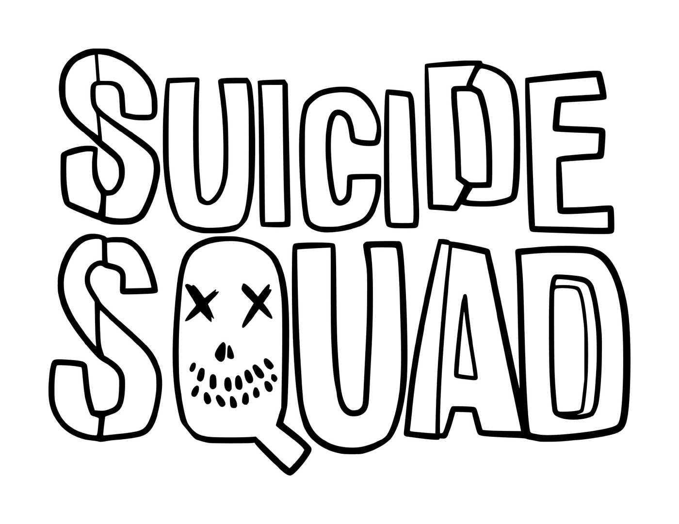   Les mots Suicide Squad 