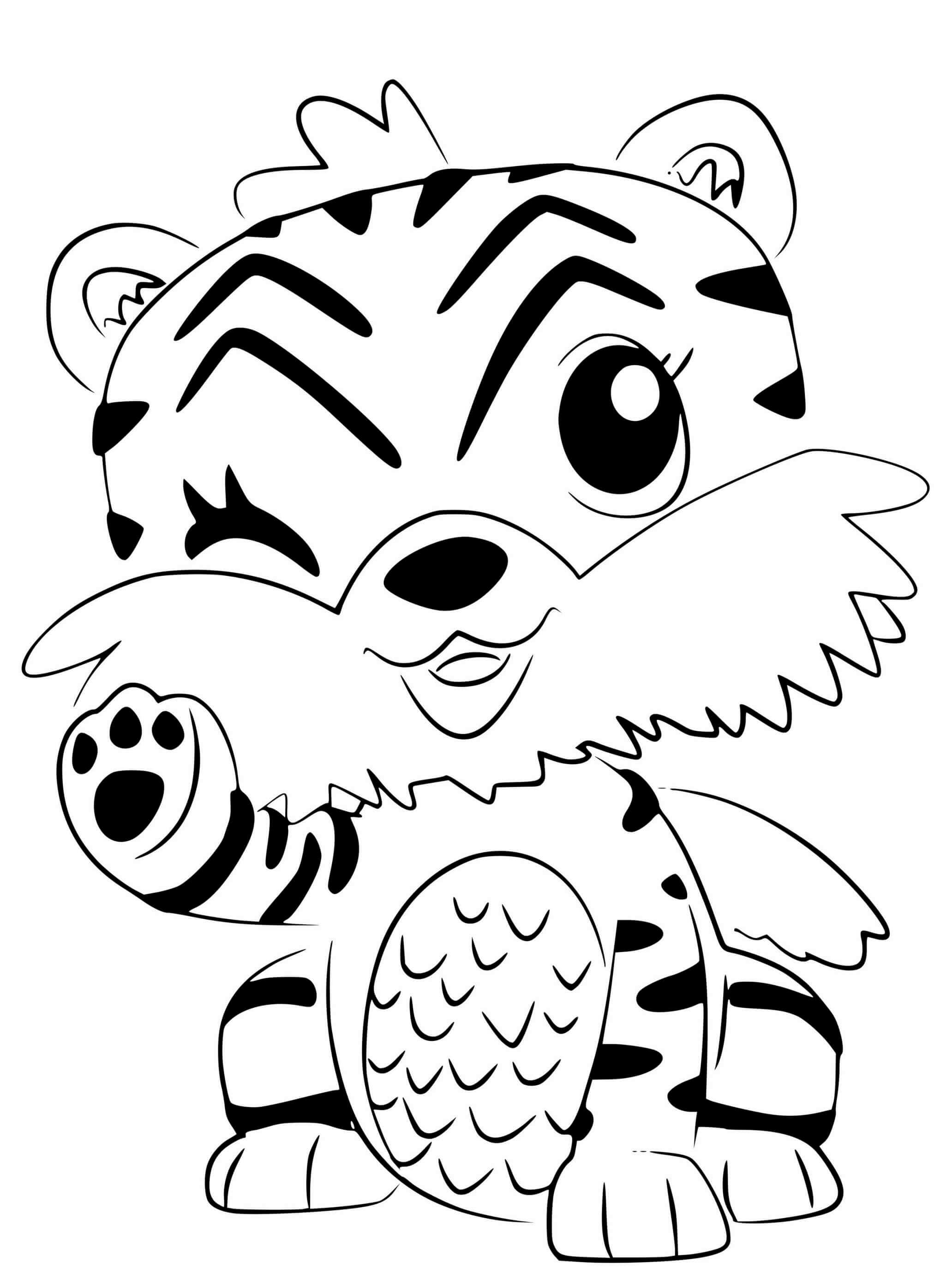   Hatchimals Tigrette, bébé tigre joueur 
