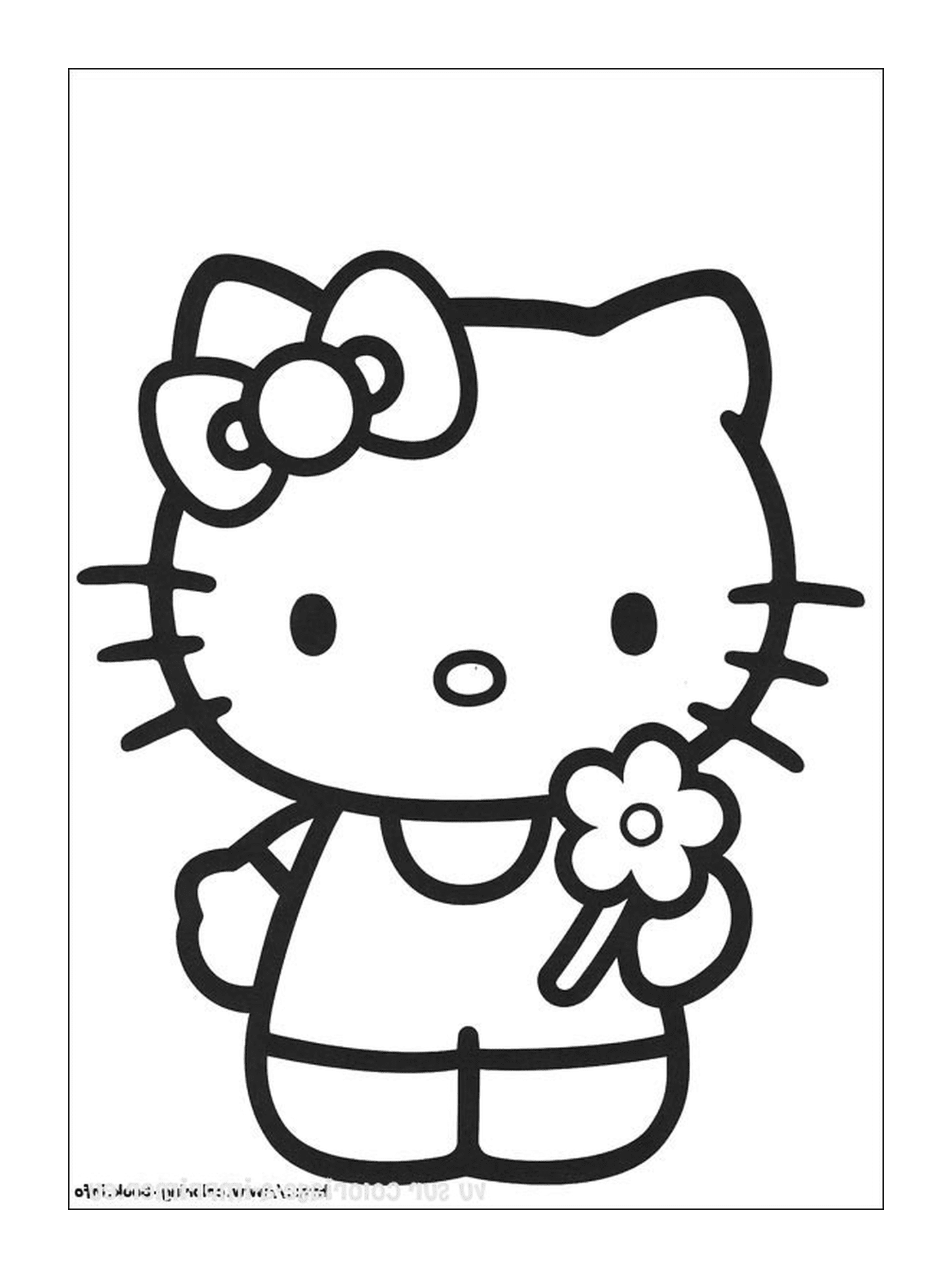  Hello Kitty mignonne et charmante 