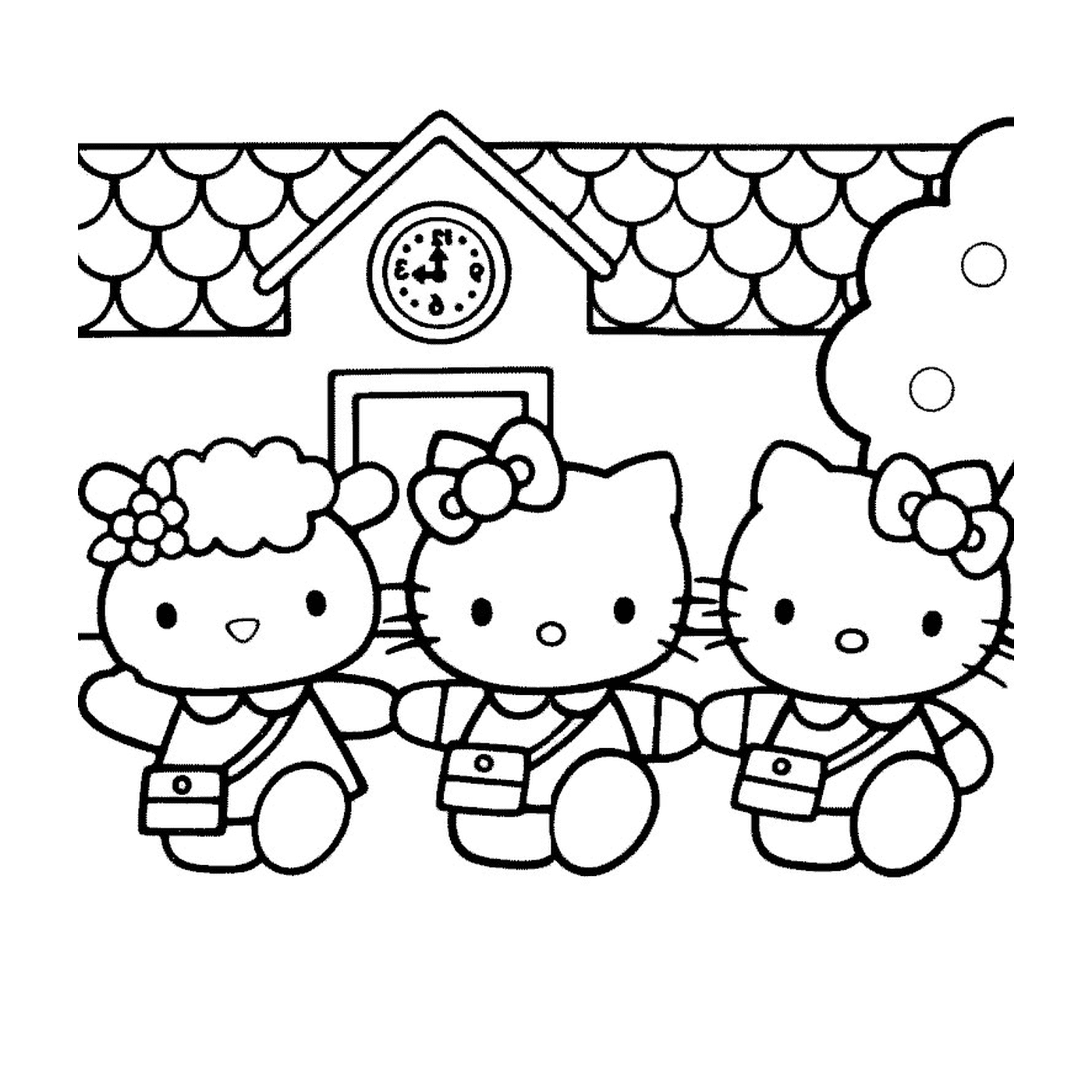   Hello Kitty et ses amis 