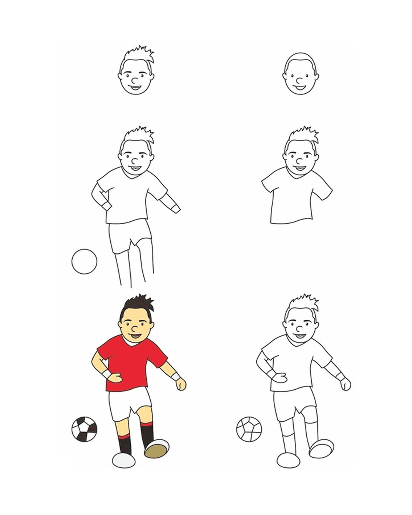   Comment dessiner Ronaldo 