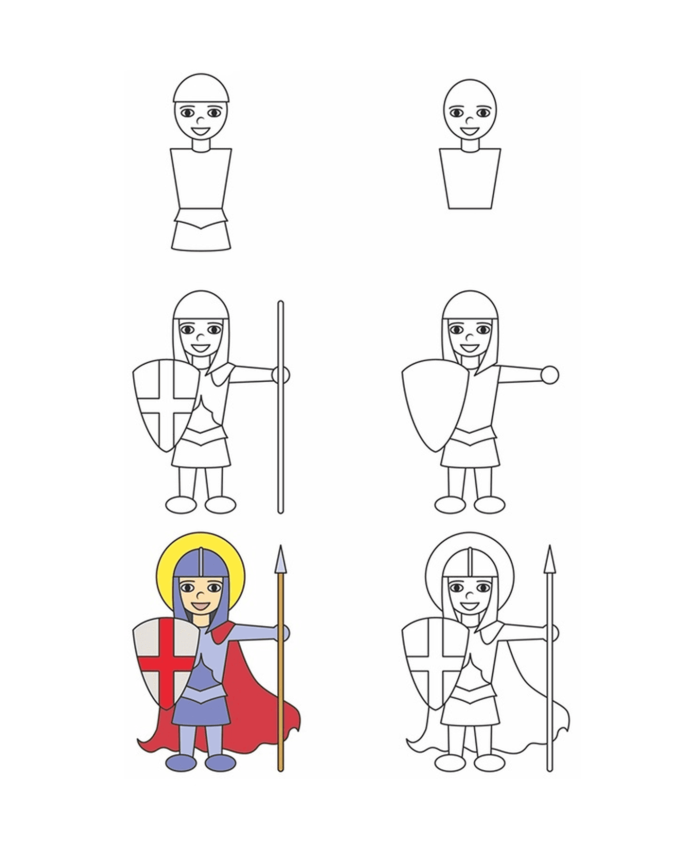   Comment dessiner St. George 