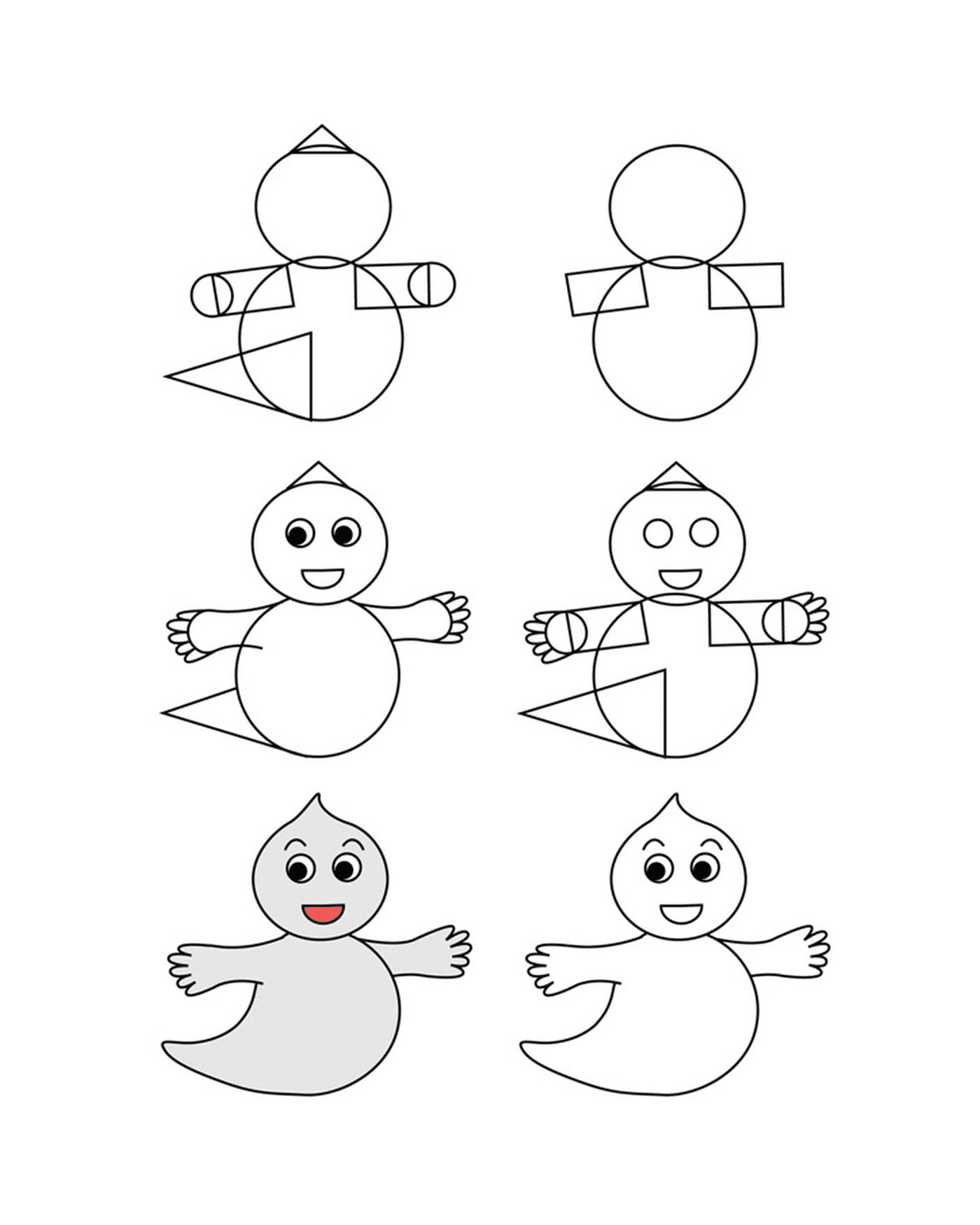   Comment dessiner un fantôme 