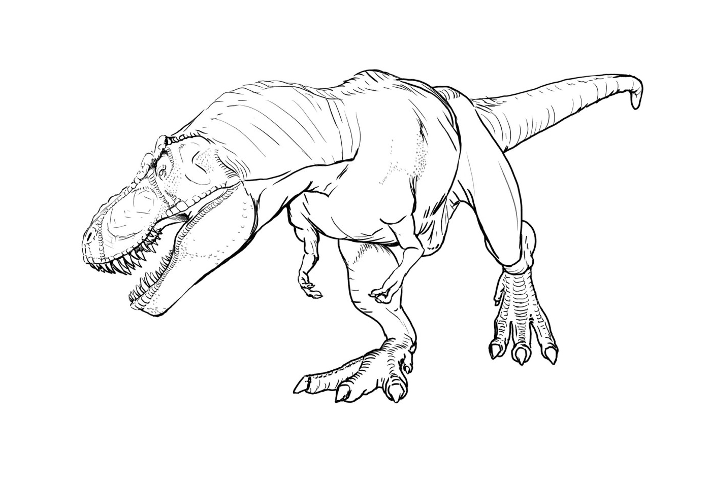   Indominus Rex de Jurassic Park, redoutable prédateur 