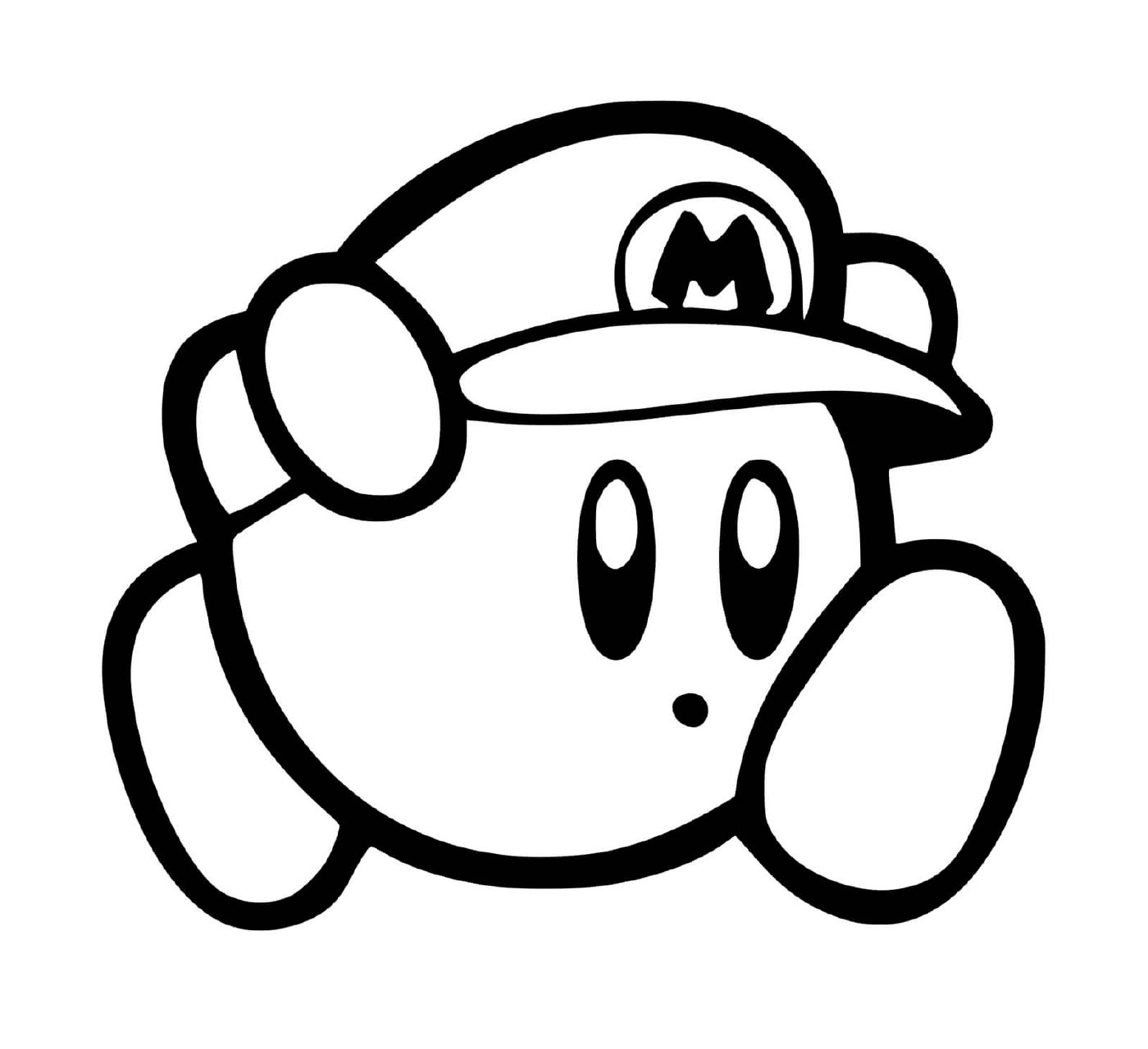   Kirby dans le monde de Mario Nintendo 