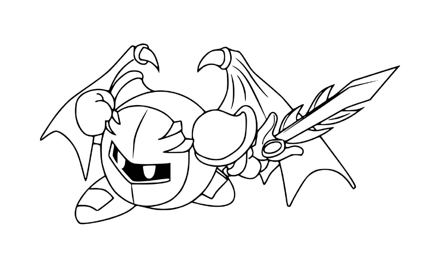   Kirby et Meta Knight 