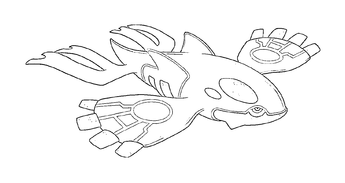   Kyogre poisson puissant 