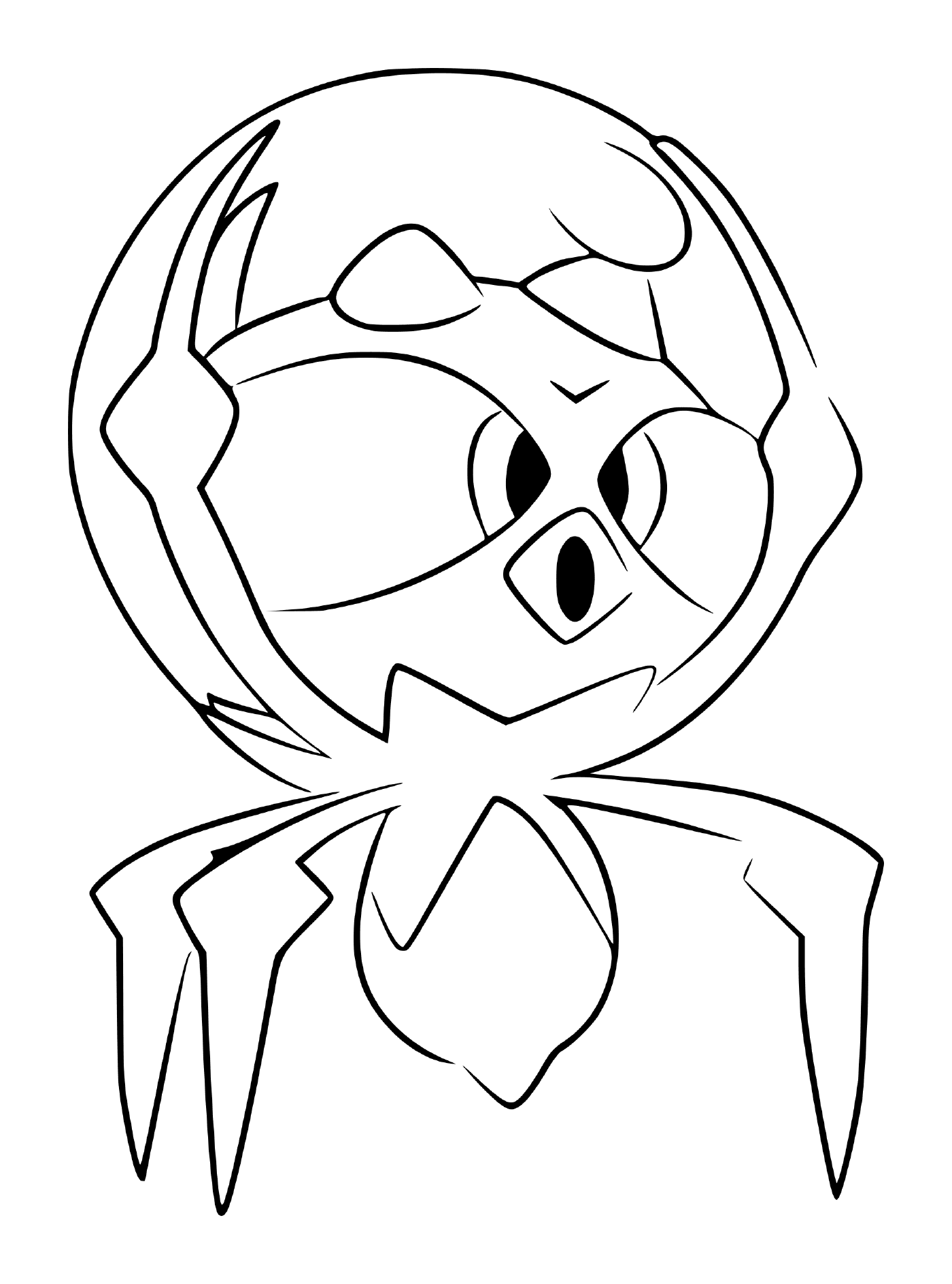   Araqua Pokémon masqué 