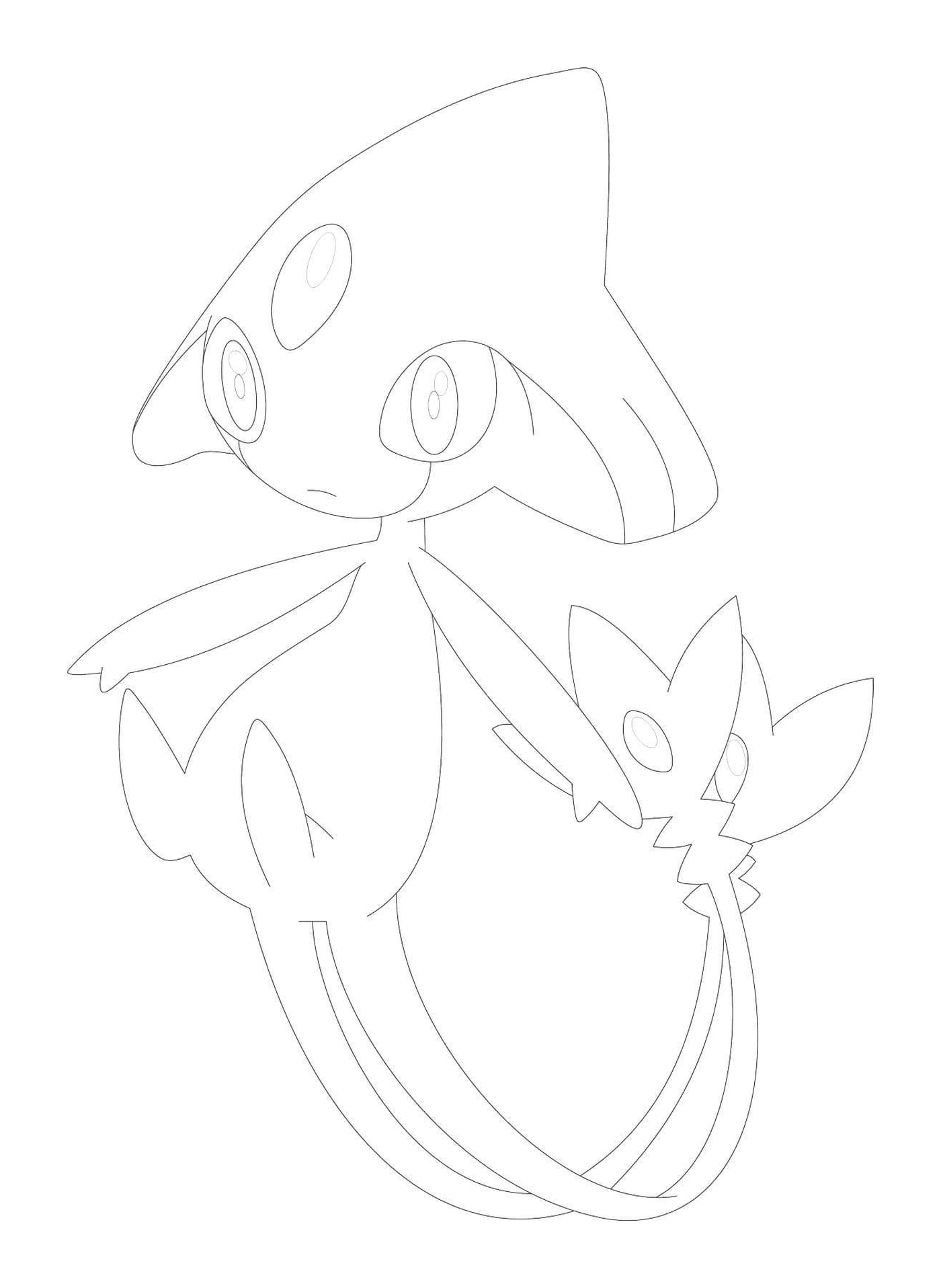   Créfadet Pokémon dessiné 