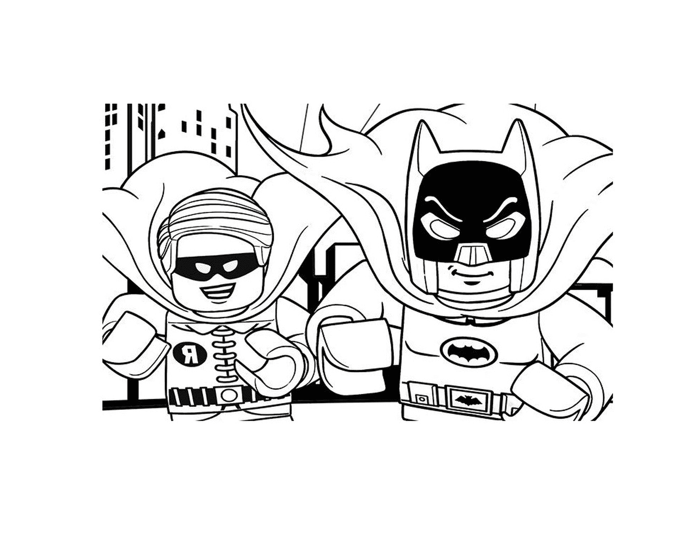   Batman et Robin Lego 