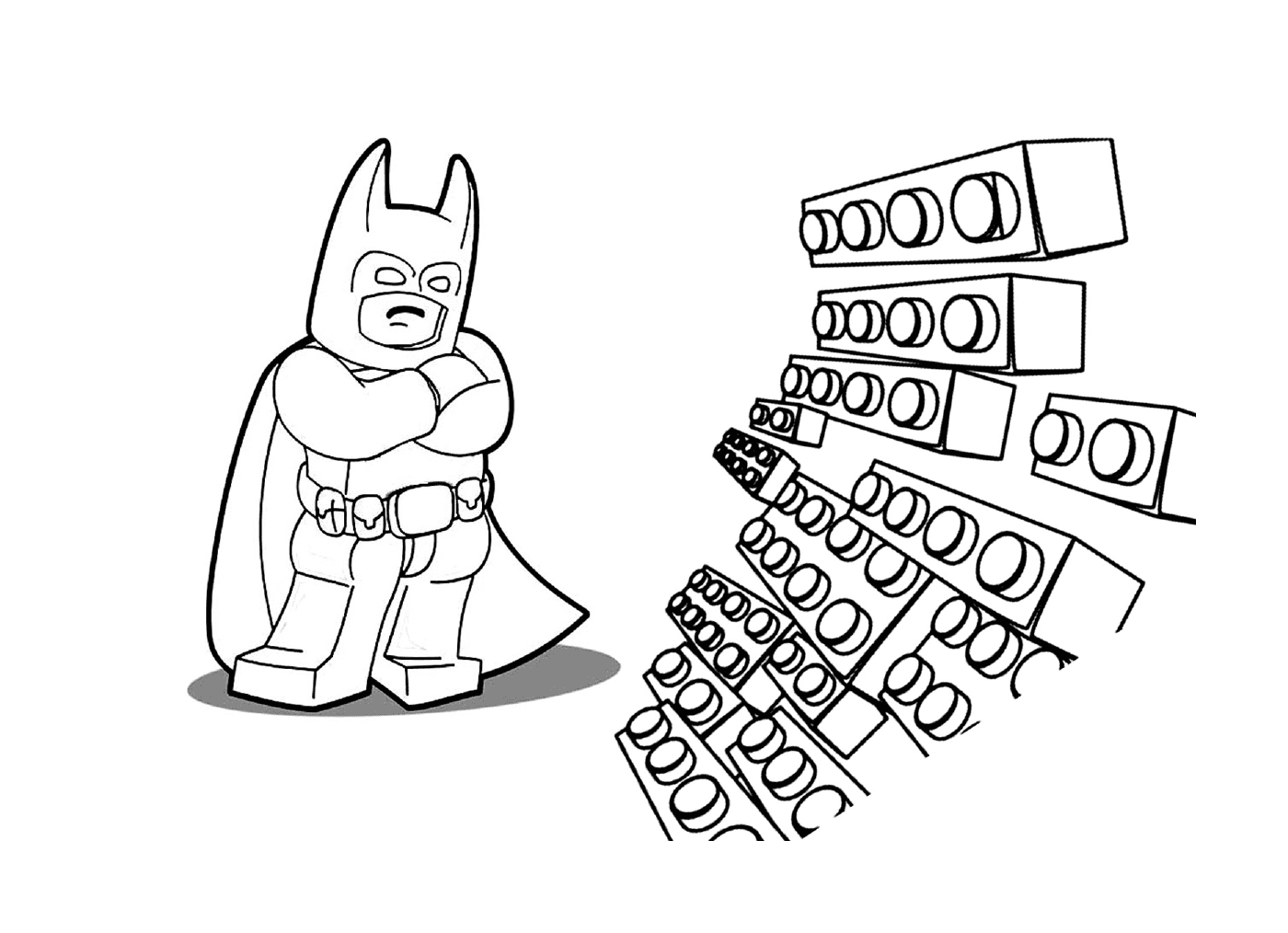   Batman Lego aventure pour enfants 