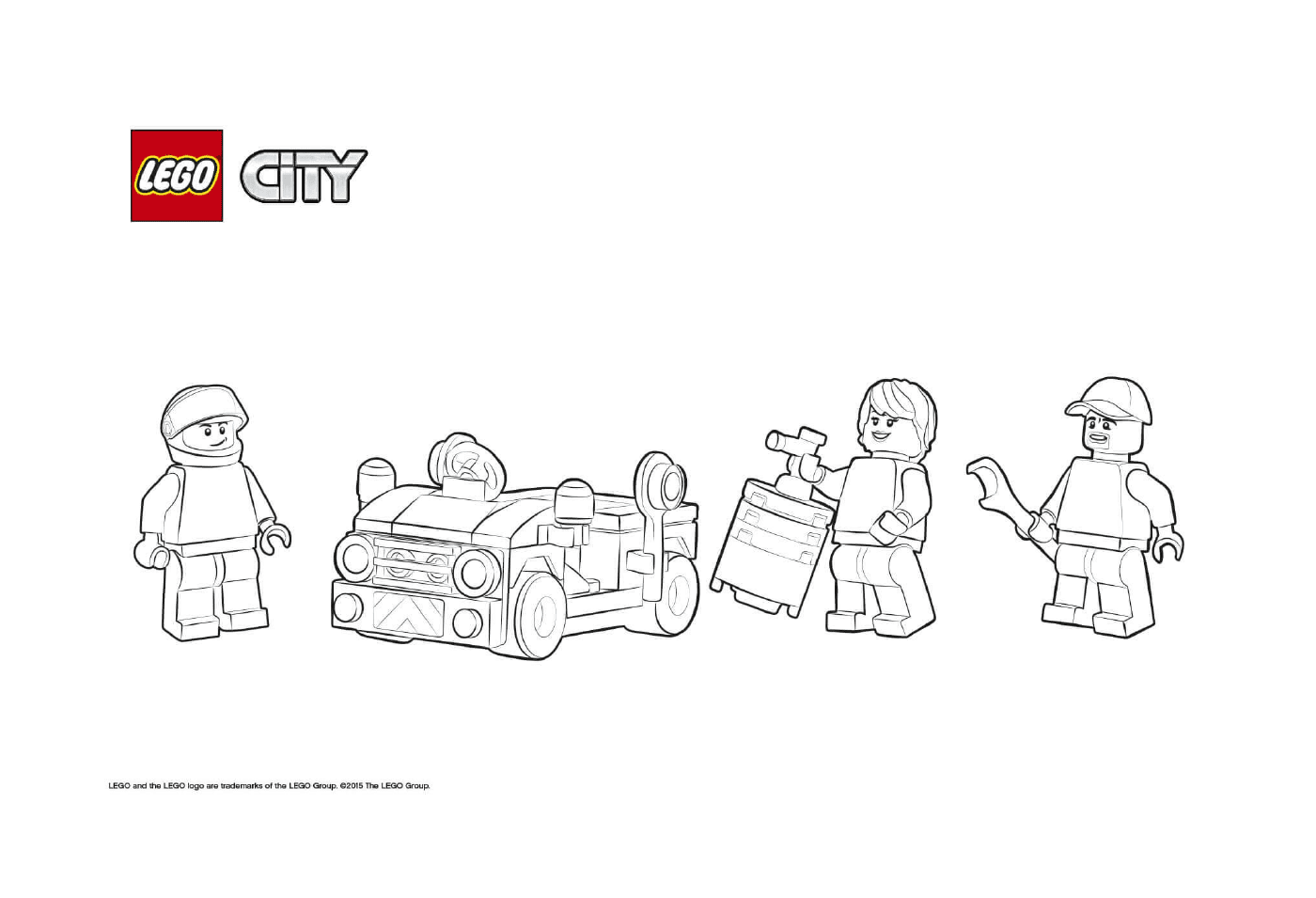   Transporteur de jet d'entraînement Lego City 