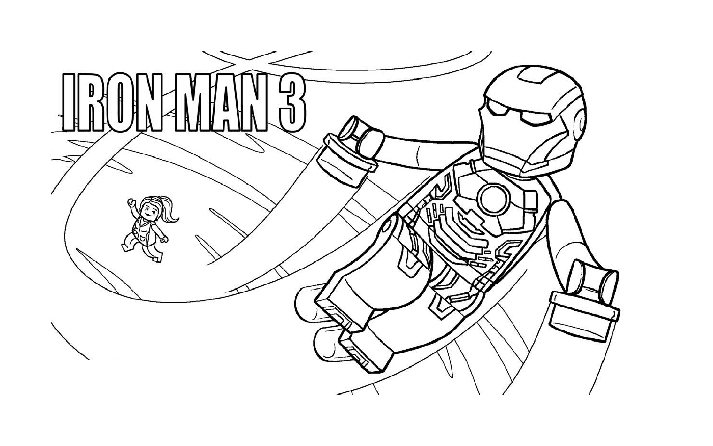   Iron Man 3 LEGO Marvel 