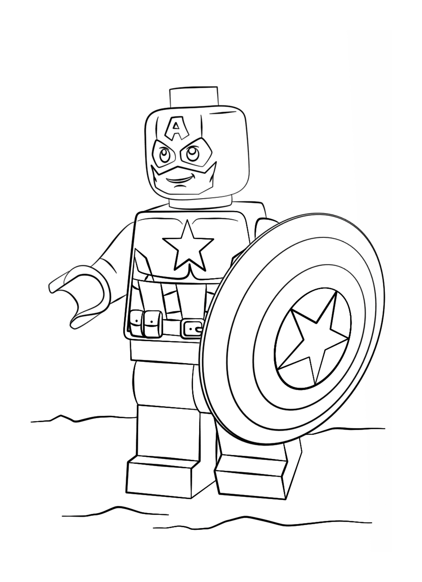   Captain America, le Lego héroïque 
