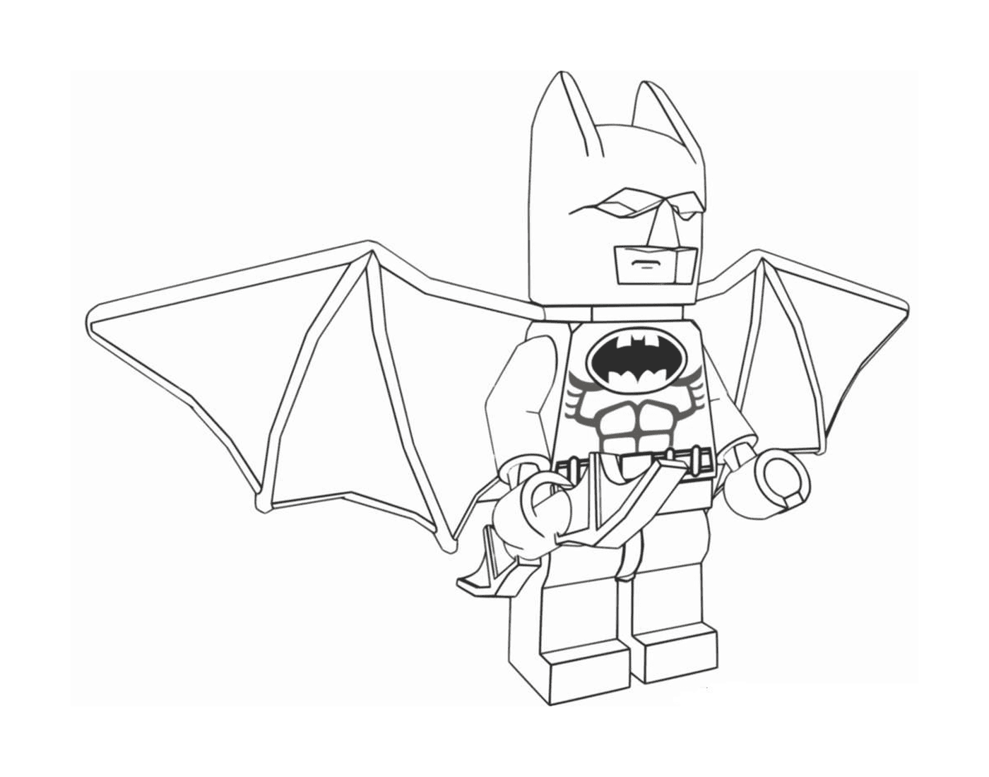   Imprimez des coloriages Lego Batman 