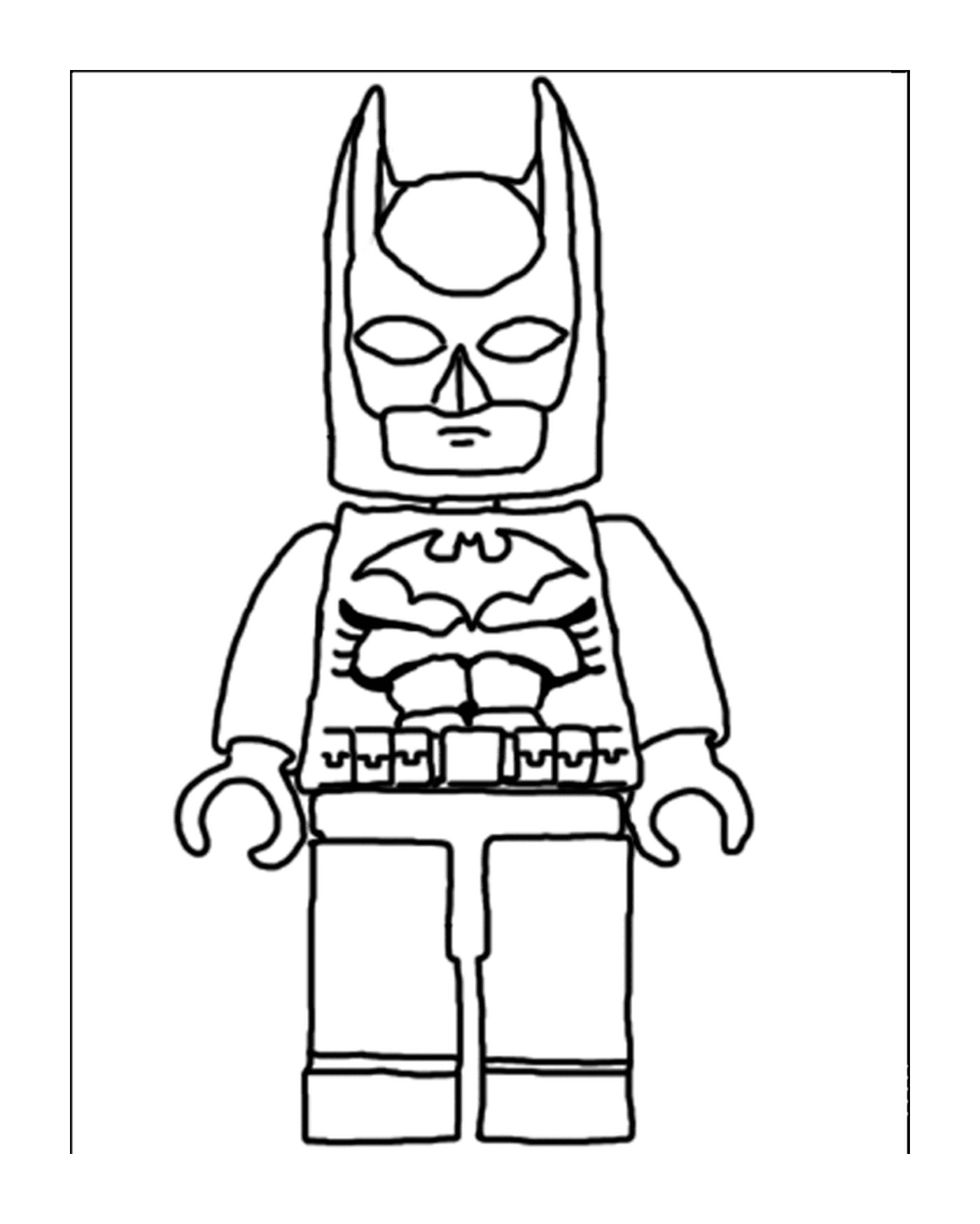   Imprimez et colorez Lego Batman 