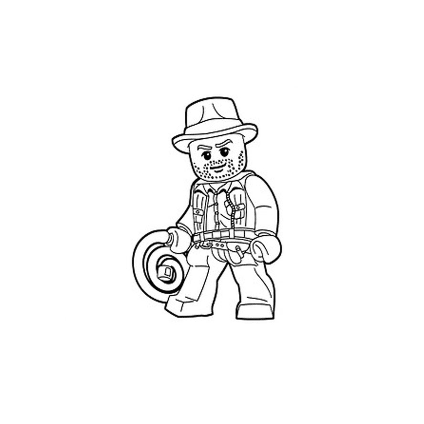   Personnage Lego Indiana Jones 