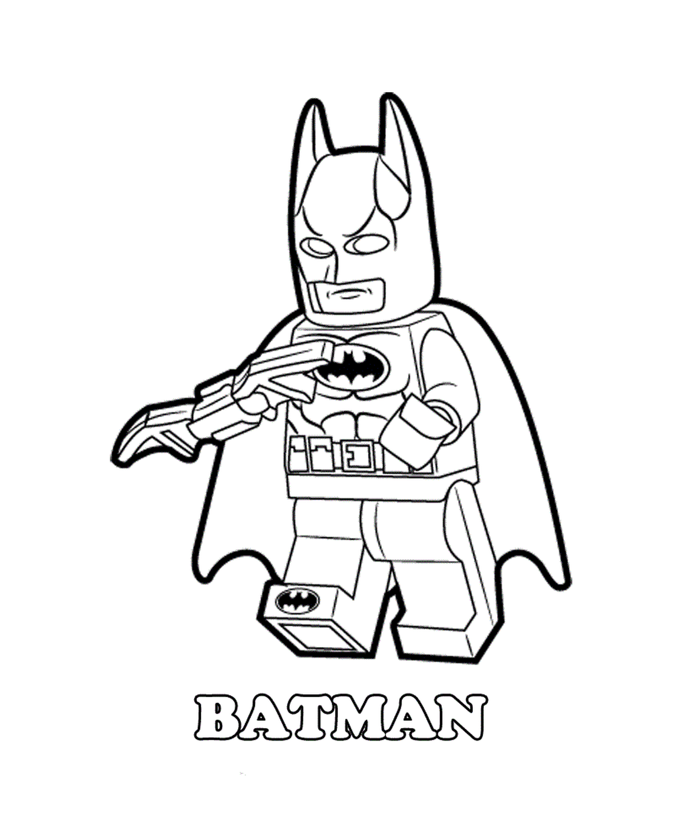   Batman en colère Lego 