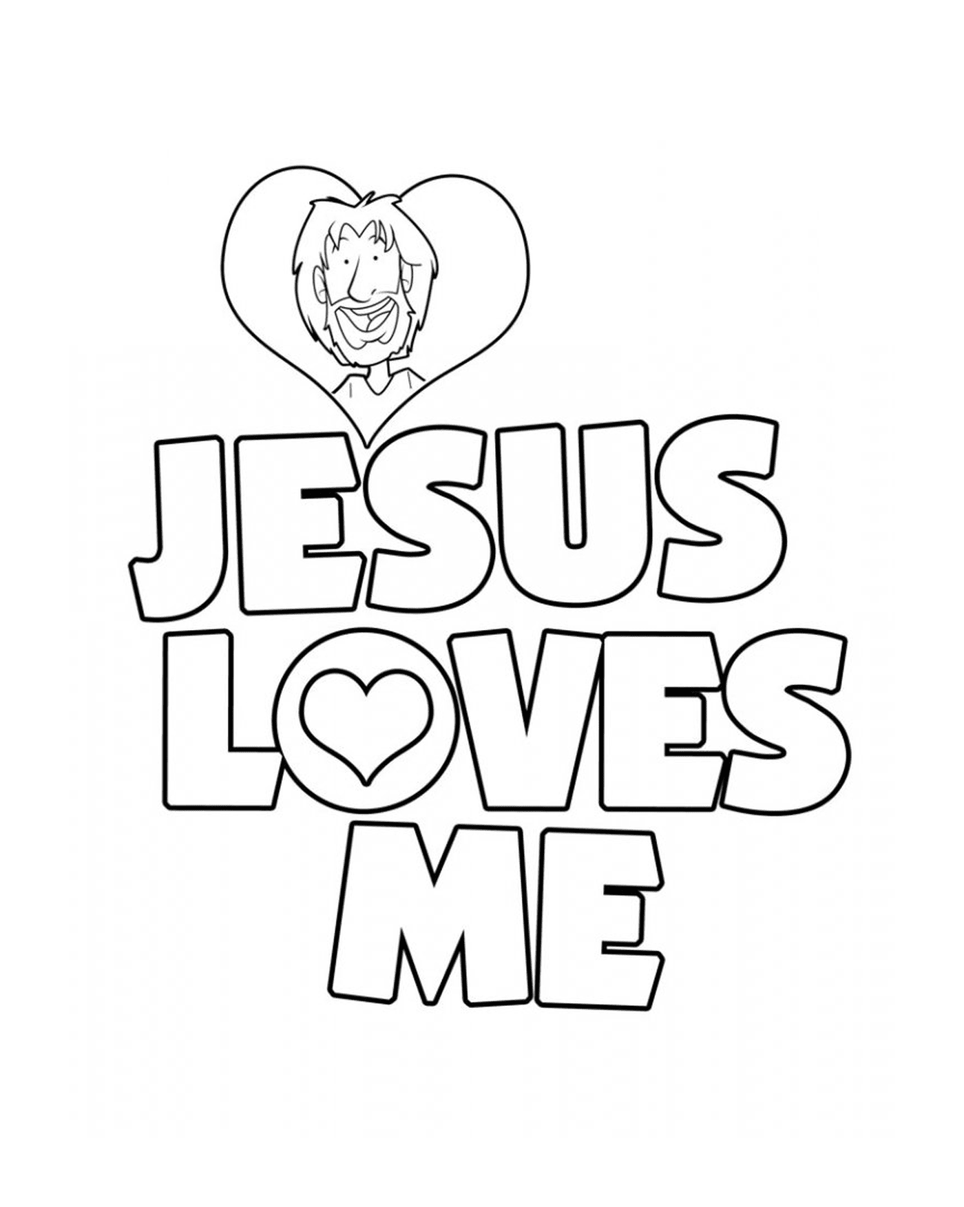   Jésus m'aime 