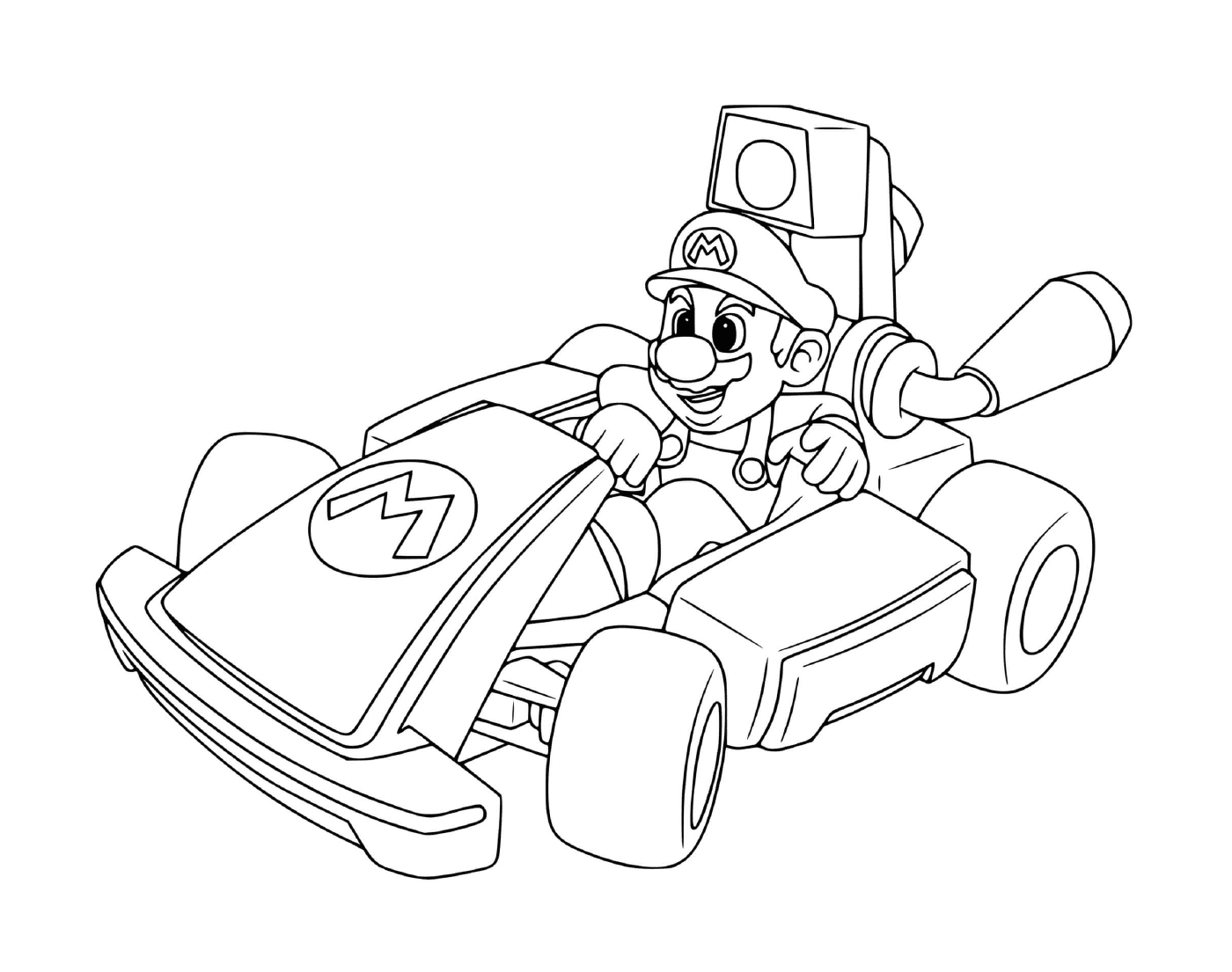   Un personnage de Mario Kart 