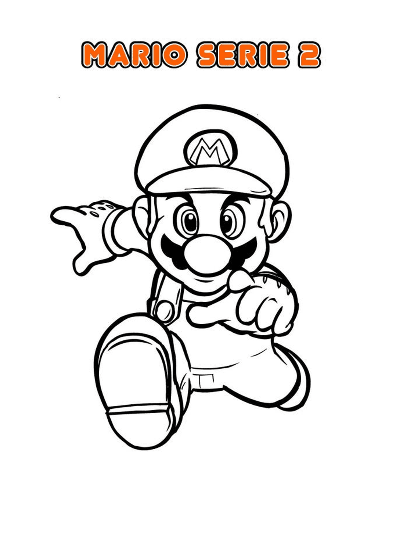   Mario Bros Nintendo 5, un personnage de dessin animé 