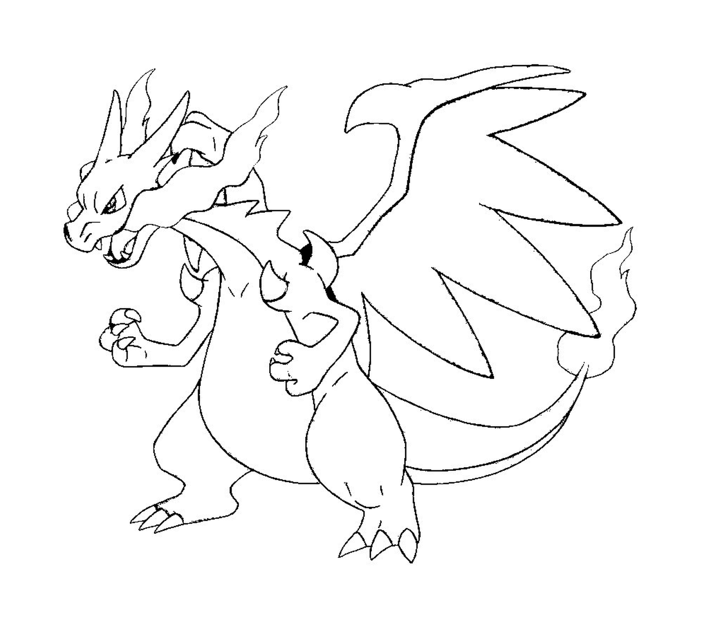   Dracaufeu X, un redoutable dragon 