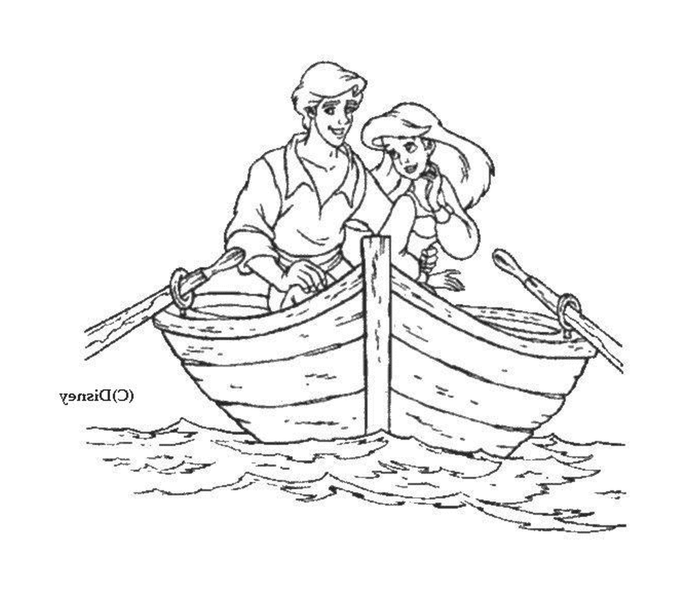   Sirene sur un bateau 