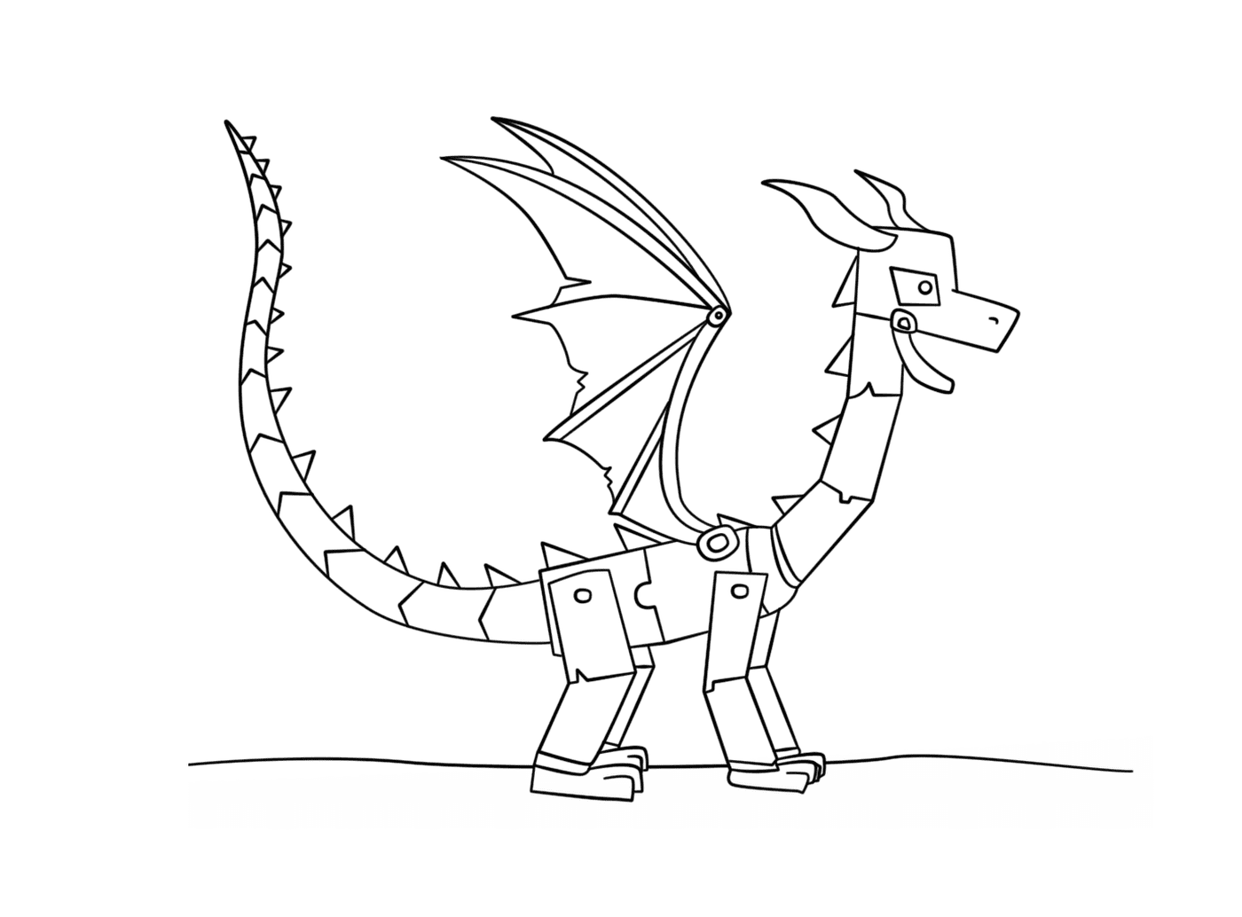   Dragon Ender robotique Minecraft 