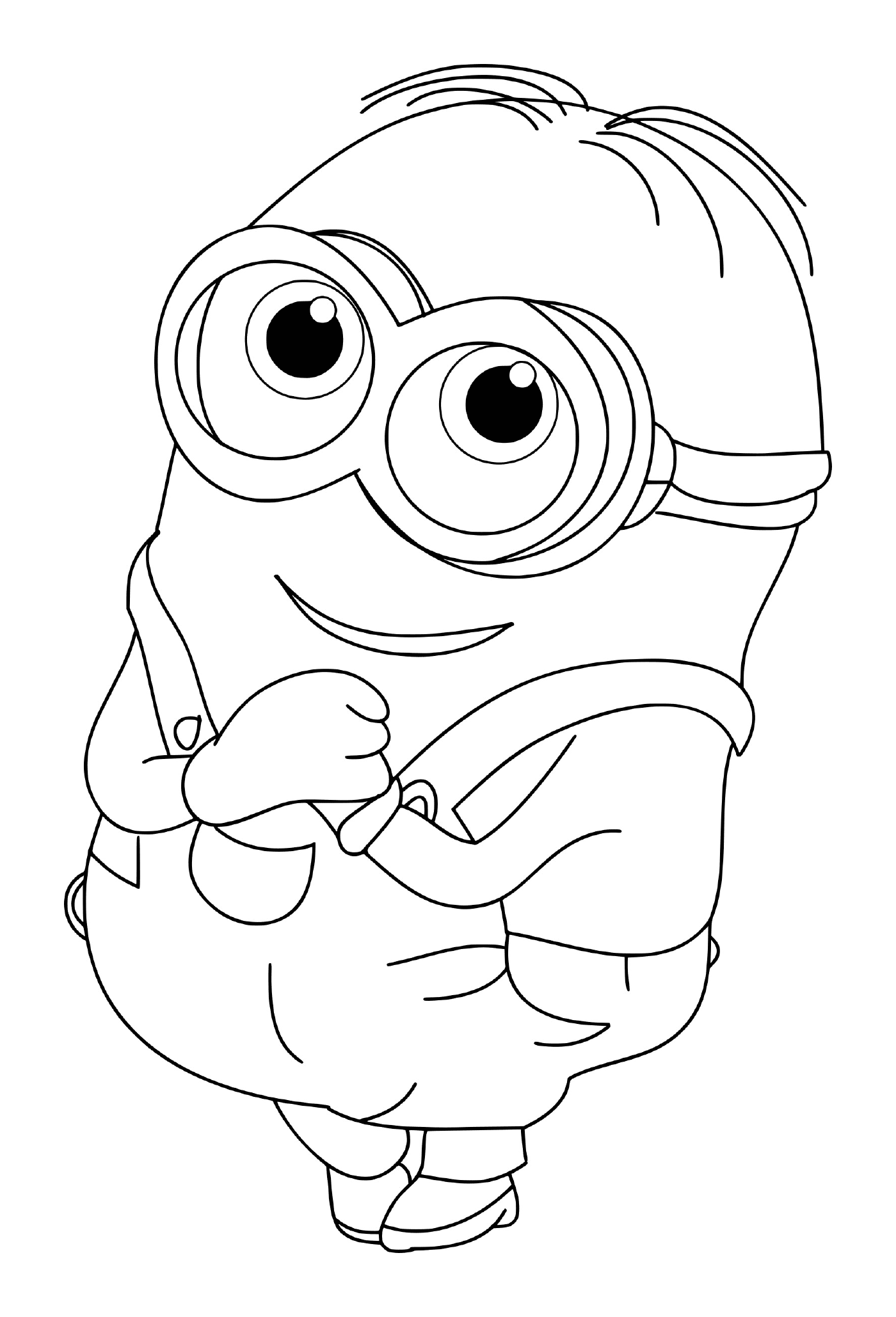   Minion Bob, mignon à lunettes 
