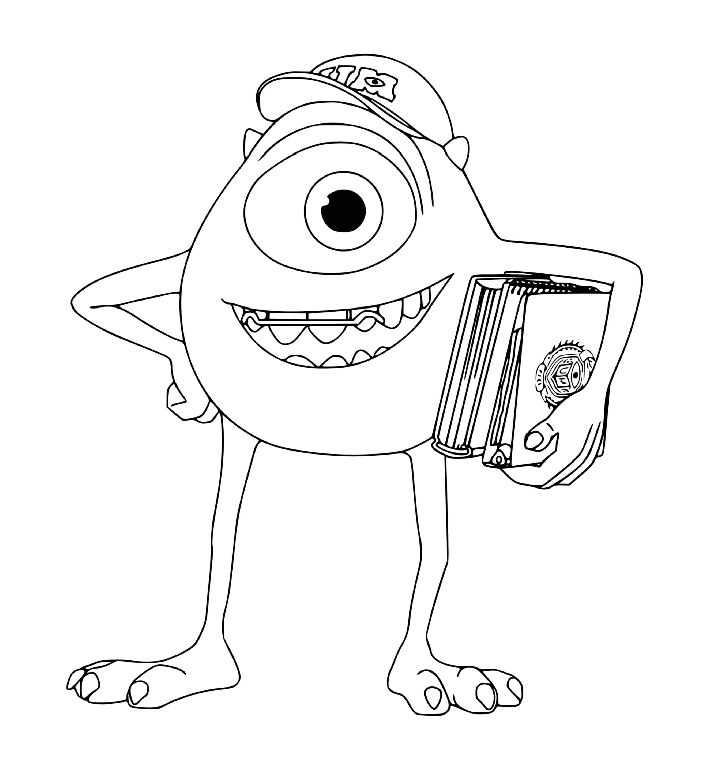   Bob de Monstres et Cie avec livre 