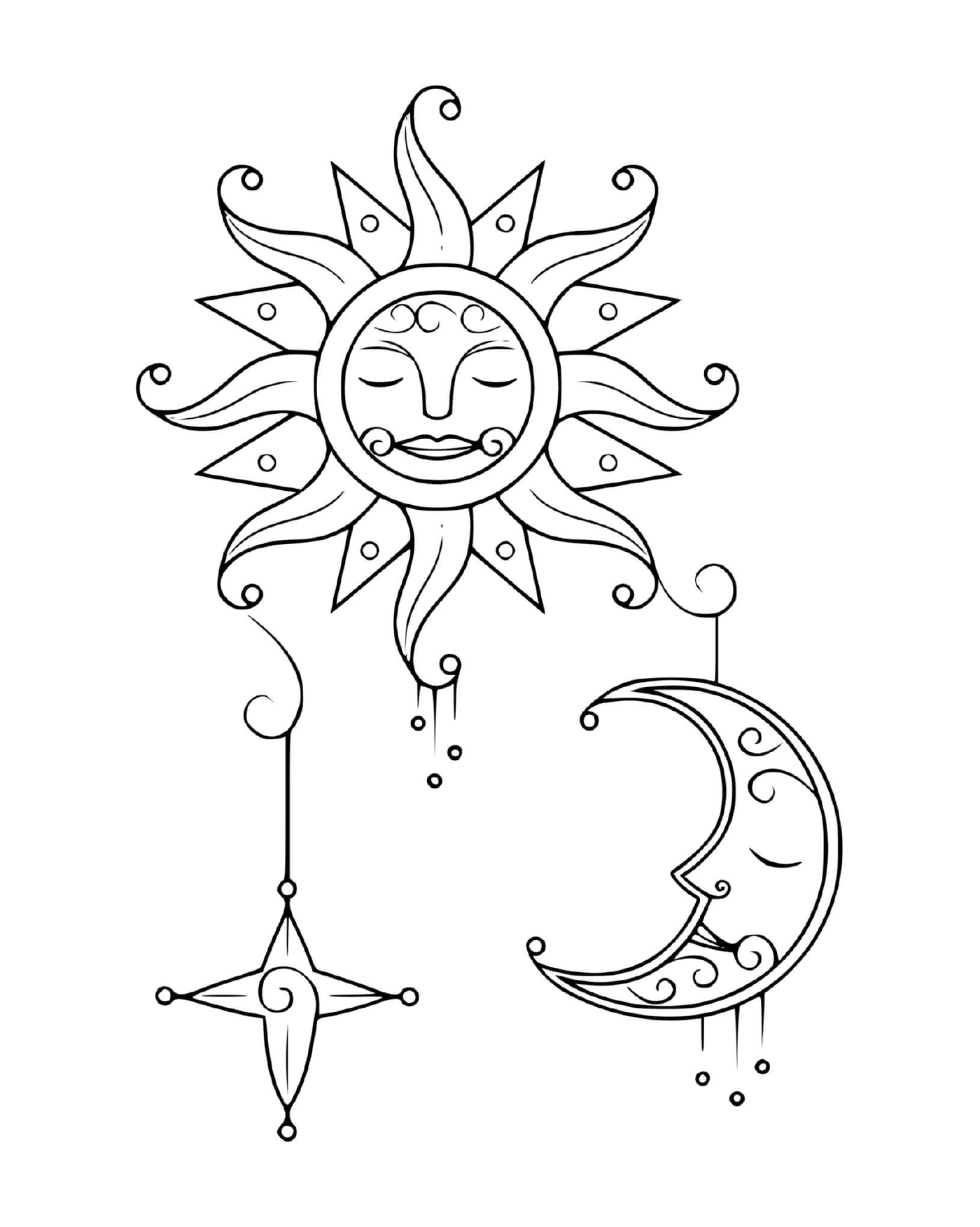   Soleil et lune 