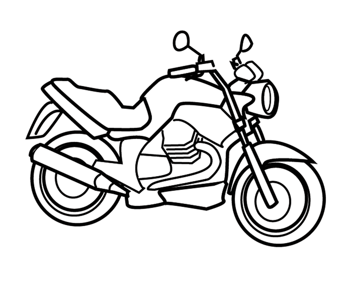   moto élégante et stylée 