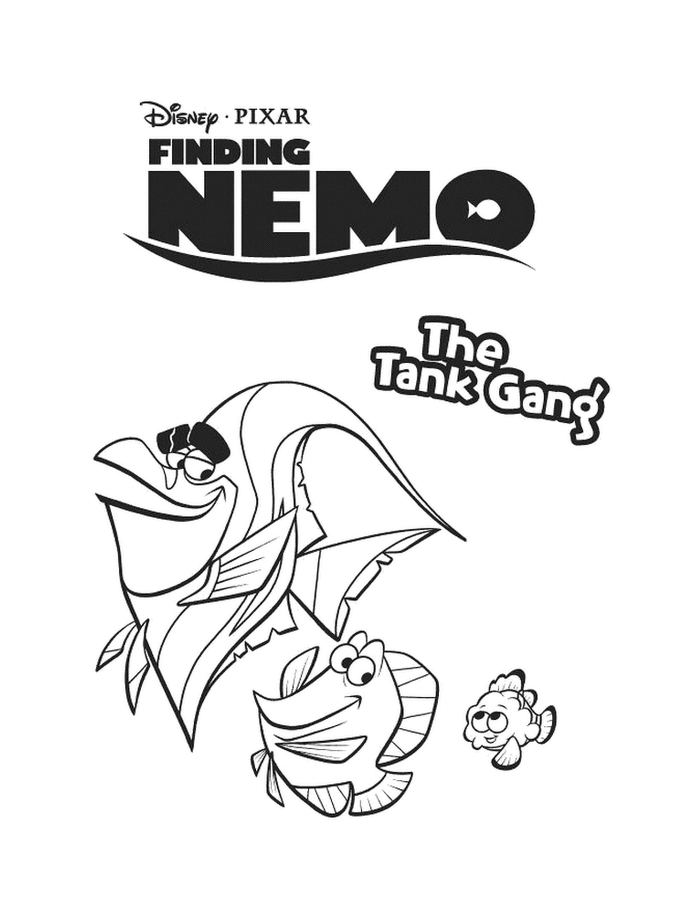   Trouver Nemo - Le groupe du réservoir 