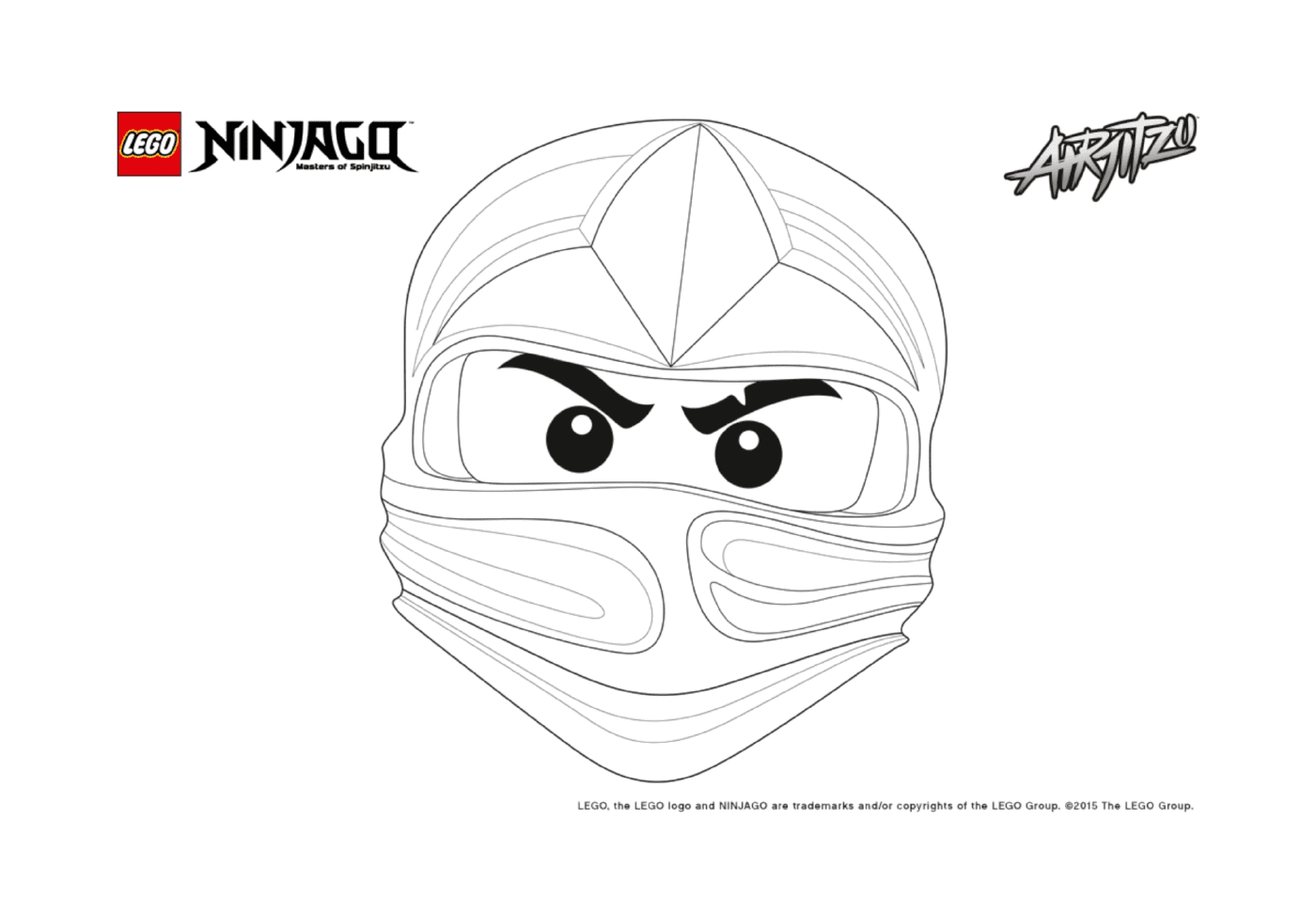   Ninjago lego visage kai 