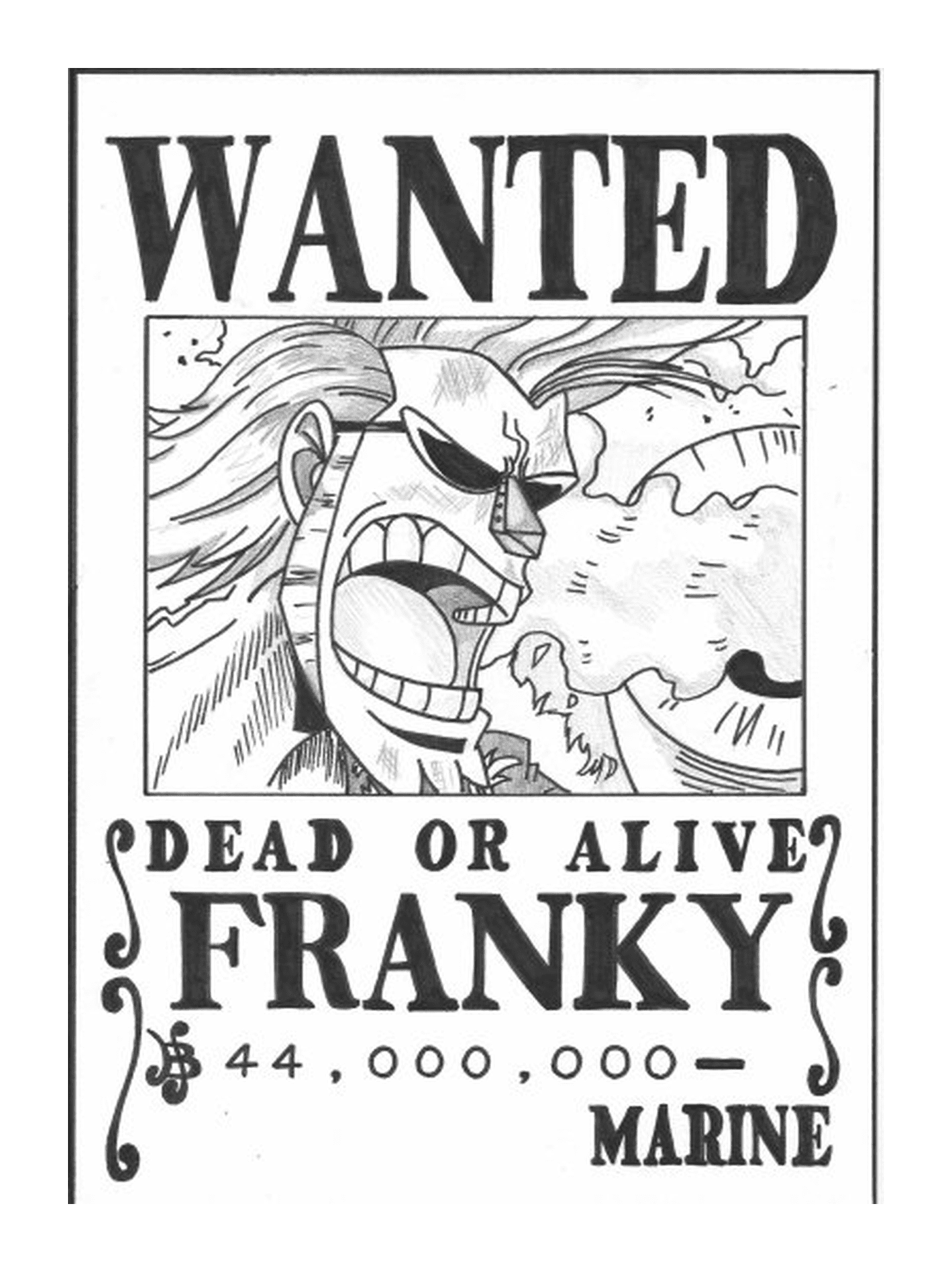   Wanted Franky Marine, mort ou vif 