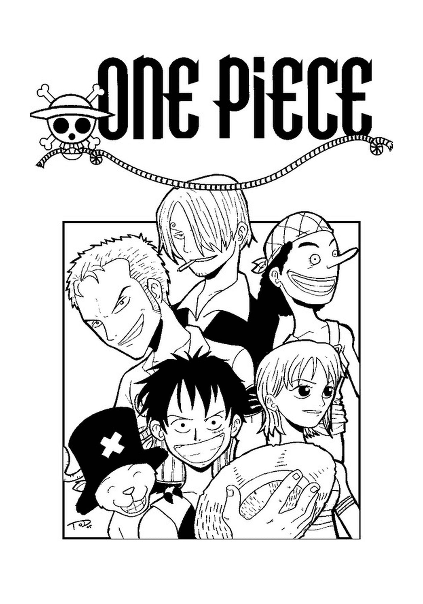   Manga One Piece, équipage extraordinaire 
