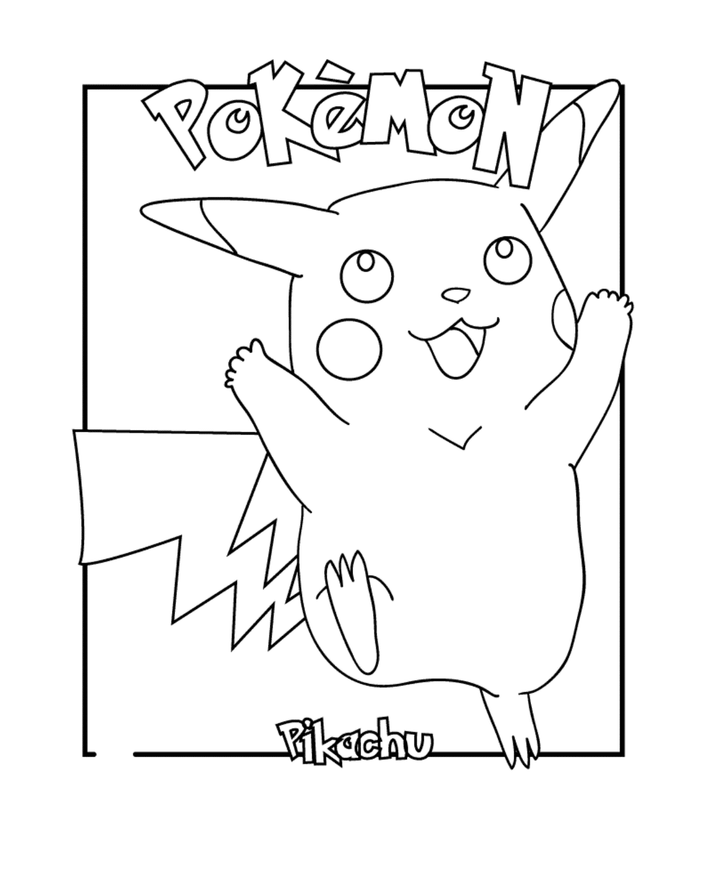   Pikachu, le Pokémon adoré 