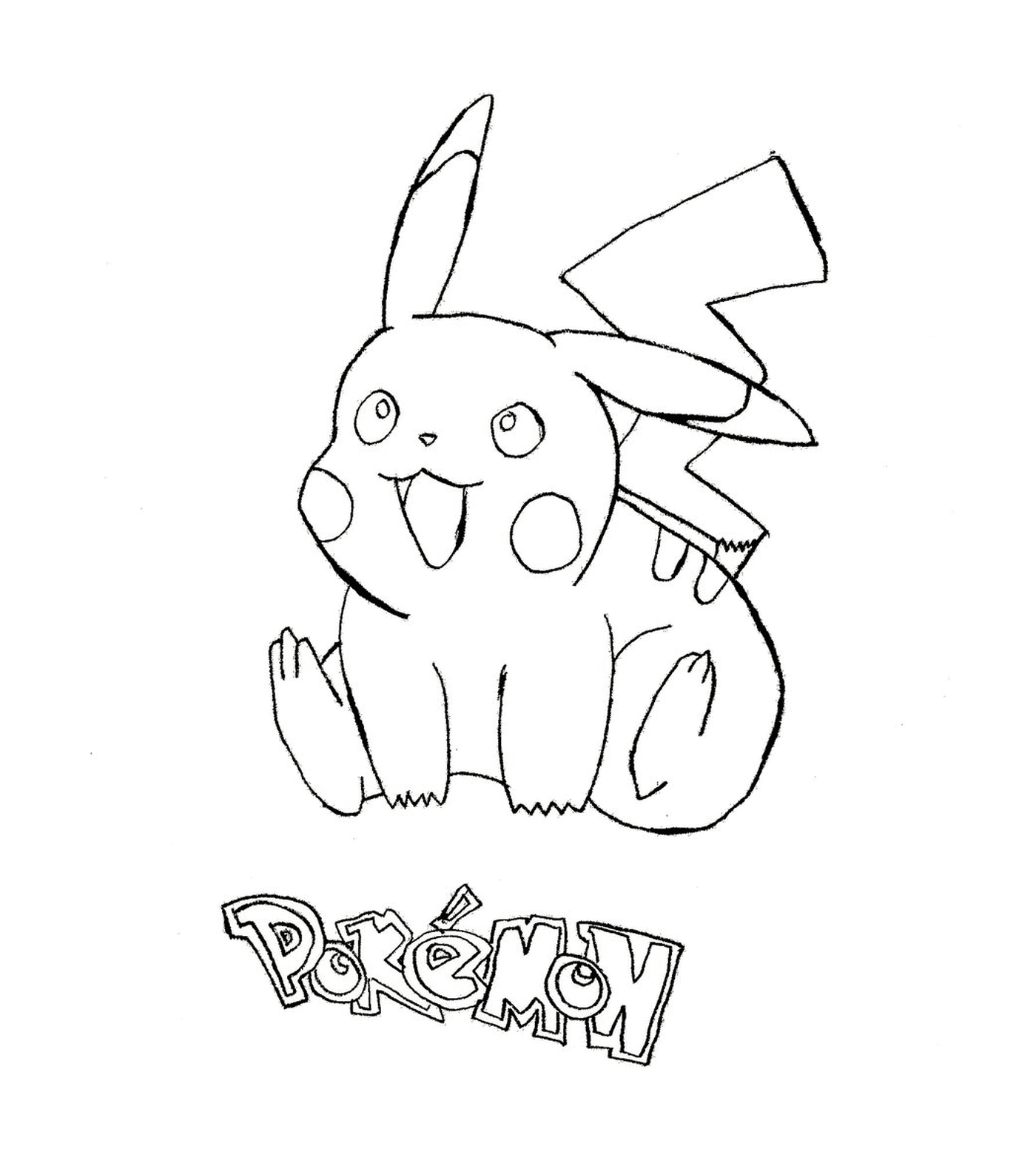   Pikachu, un Pokémon adorable 
