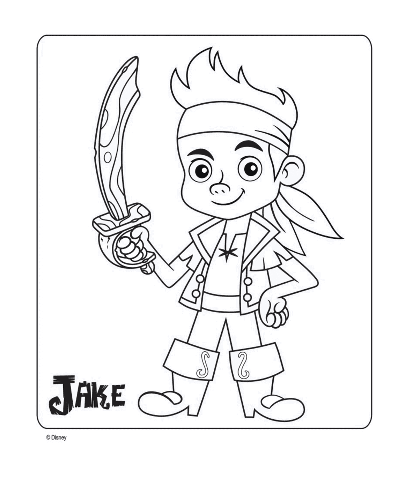   Jake, pirate maternelle, Disney Junior 