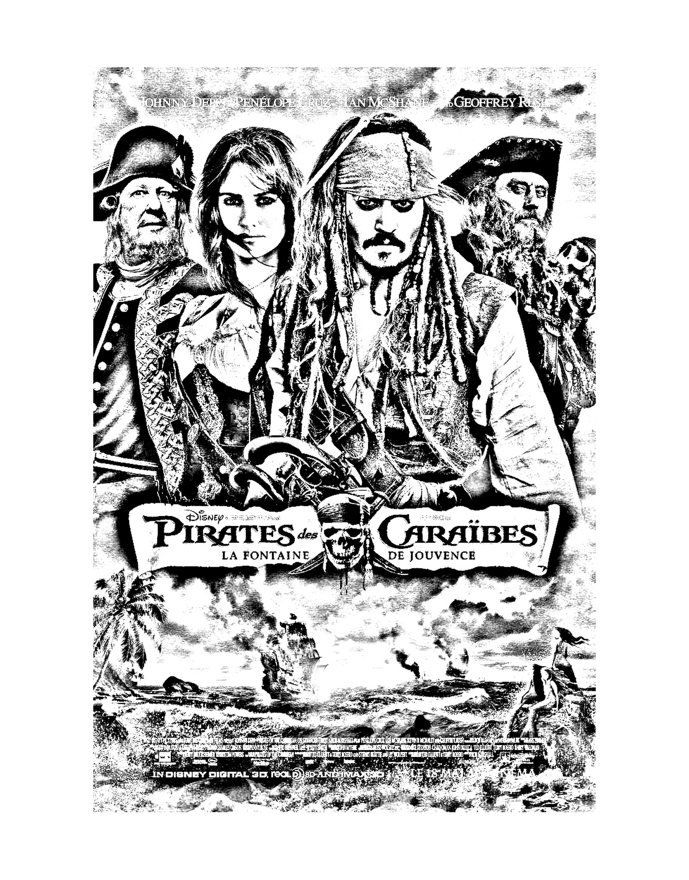   Film Pirates des Caraïbes 4 
