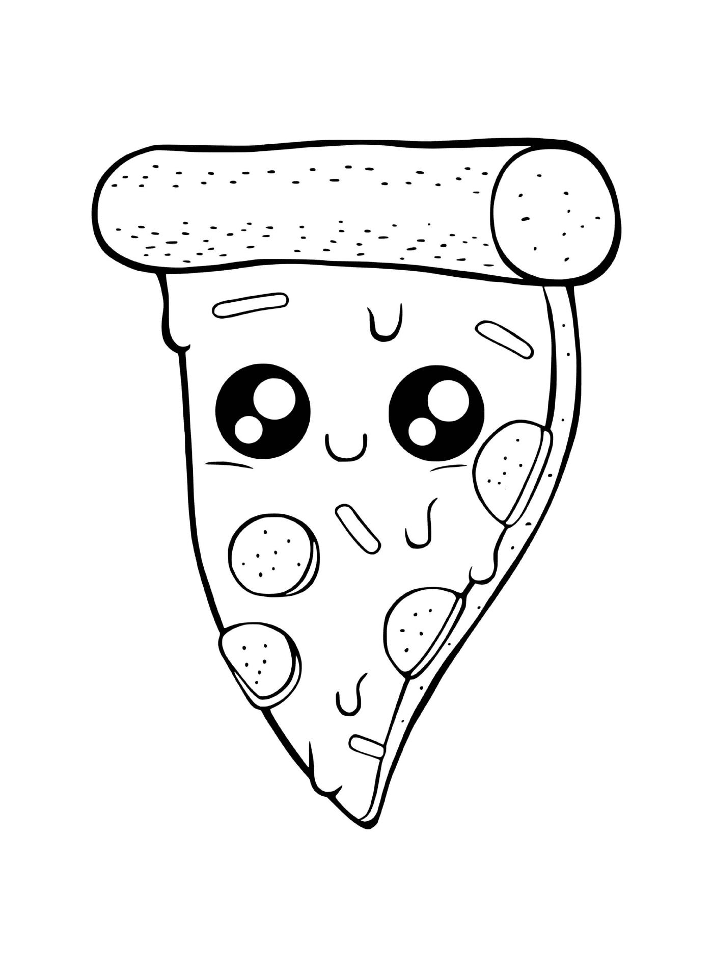   Une pizza au fromage fondant 